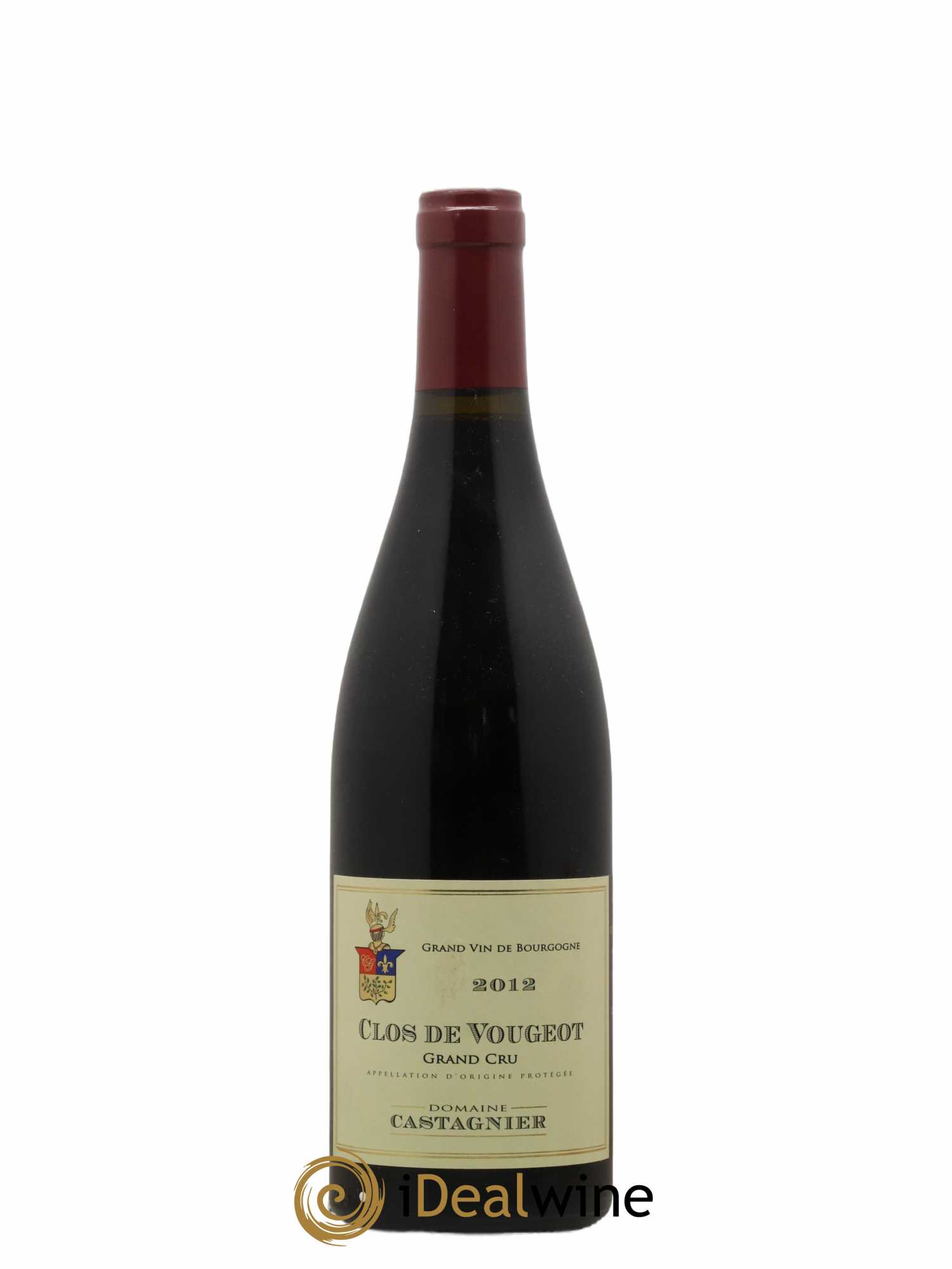 Clos de Vougeot Grand Cru Castagnier (Domaine) 2012 - Lot de 1 bouteille - 0