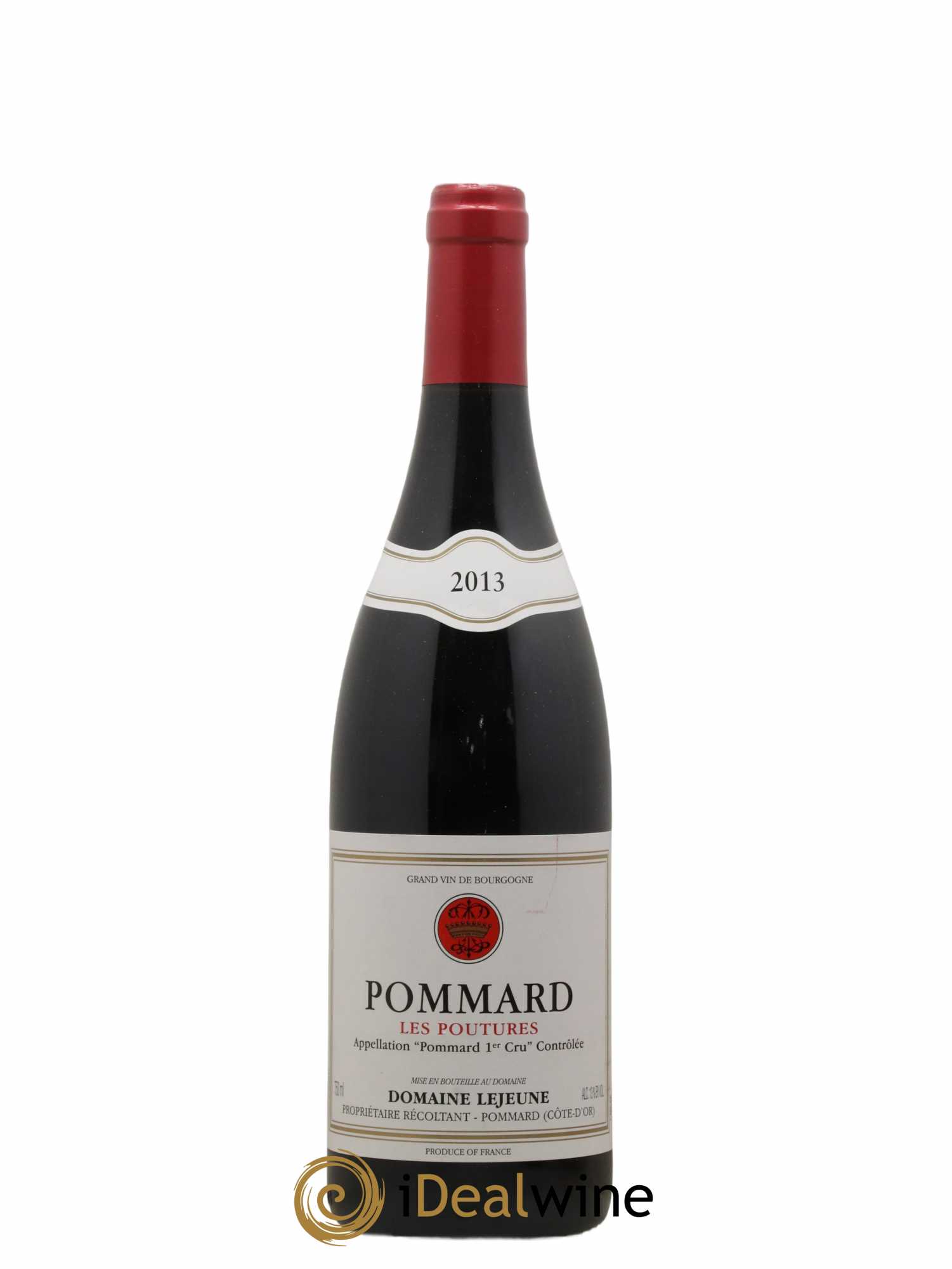 Pommard 1er Cru Poutures Domaine Lejeune 2013 - Posten von 1 Flasche - 0