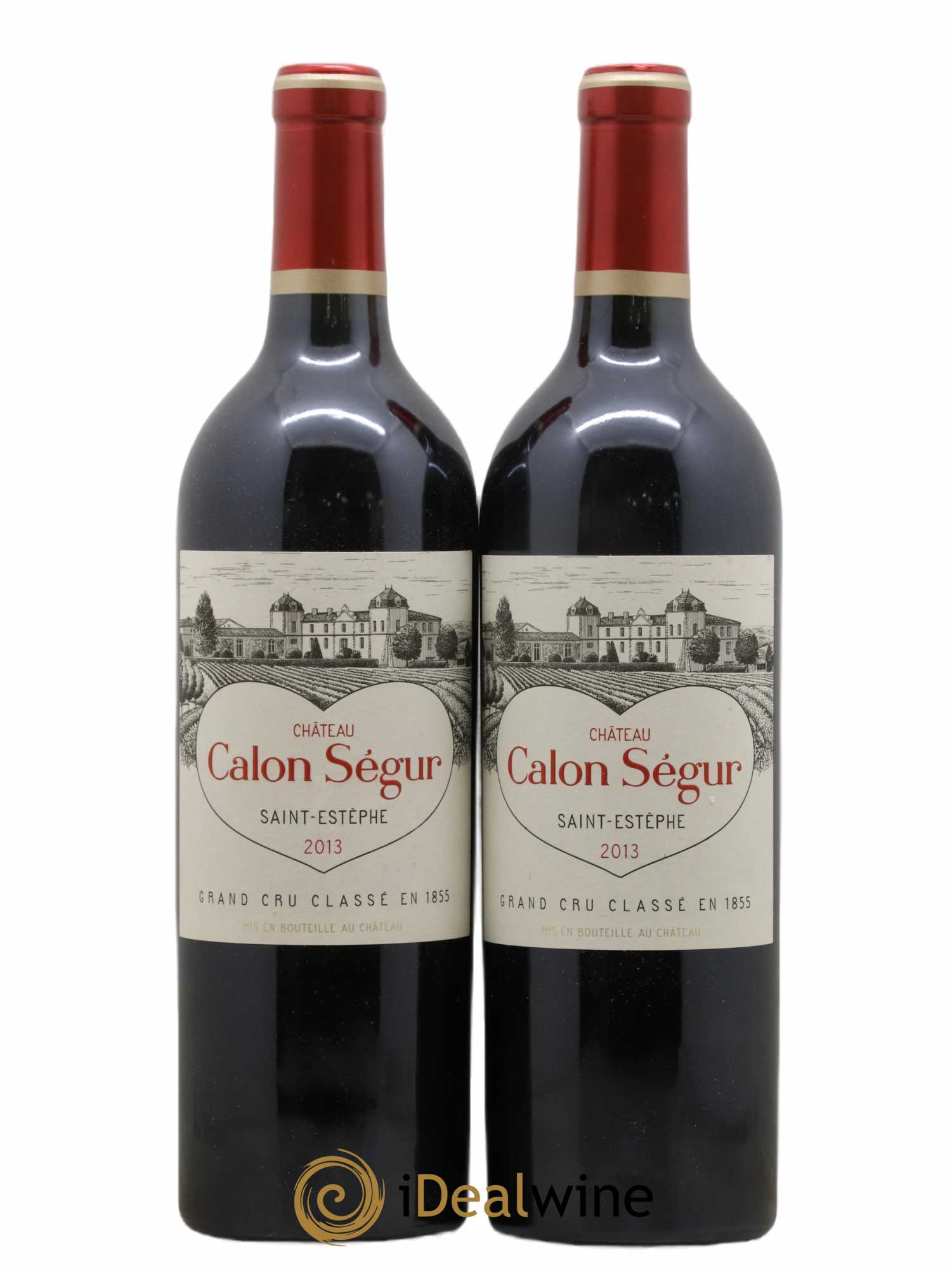 Château Calon Ségur 3ème Grand Cru Classé (sans prix de réserve) 2013 - Lot de 2 bouteilles - 0