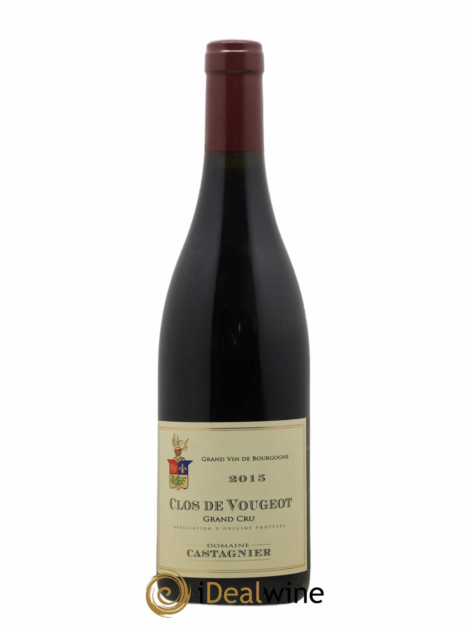 Clos de Vougeot Grand Cru Castagnier (Domaine) 2015 - Lot de 1 bouteille - 0