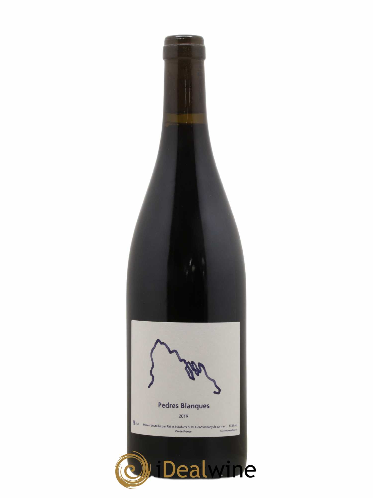 Vin de France Pedres Blanques Rié et Hirofumi Shoji 2019 - Lot de 1 bouteille - 0