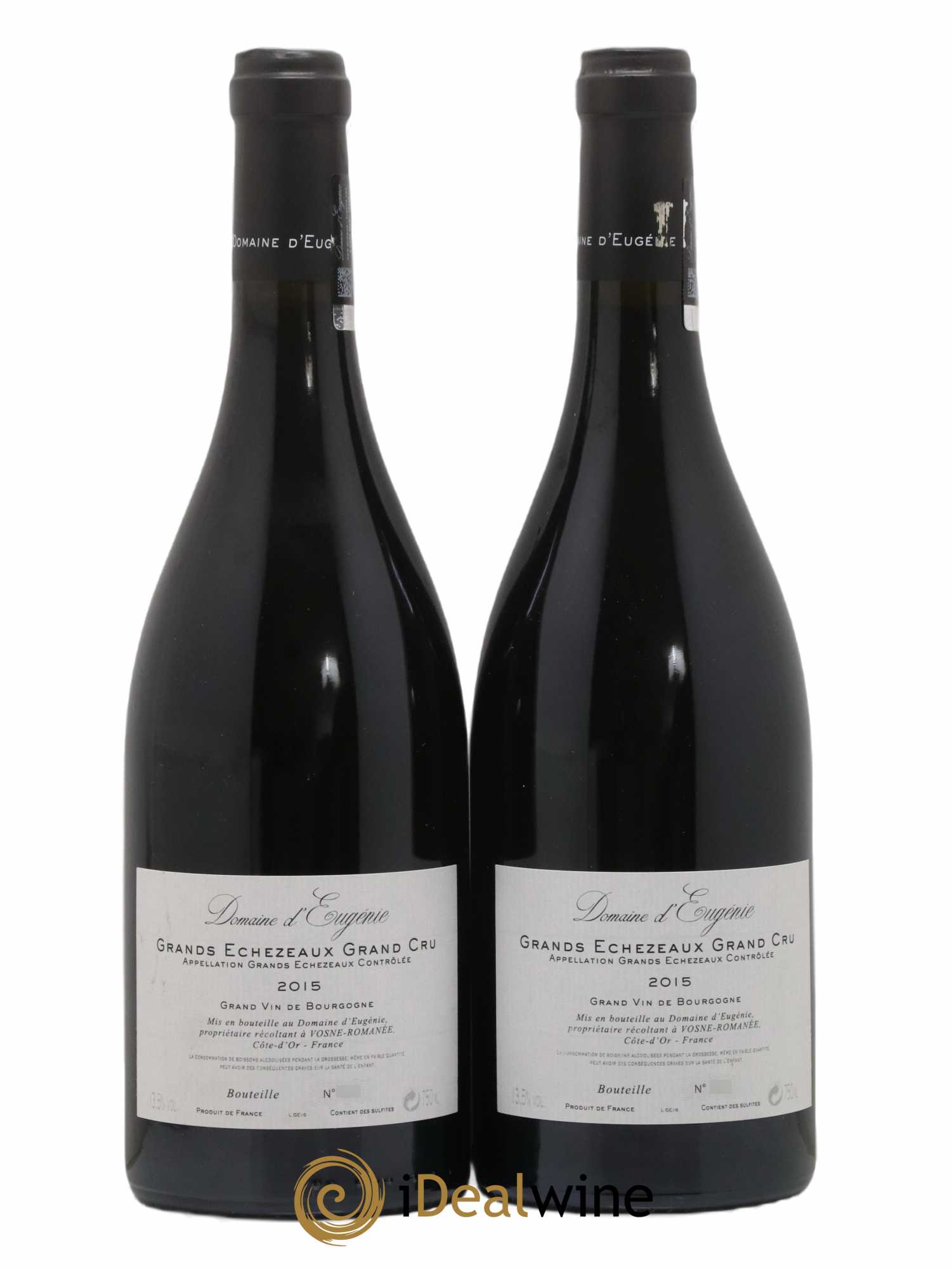 Grands-Echezeaux Grand Cru Domaine René Engel - Domaine Eugénie 2015 - Lot of 2 bottles - 1