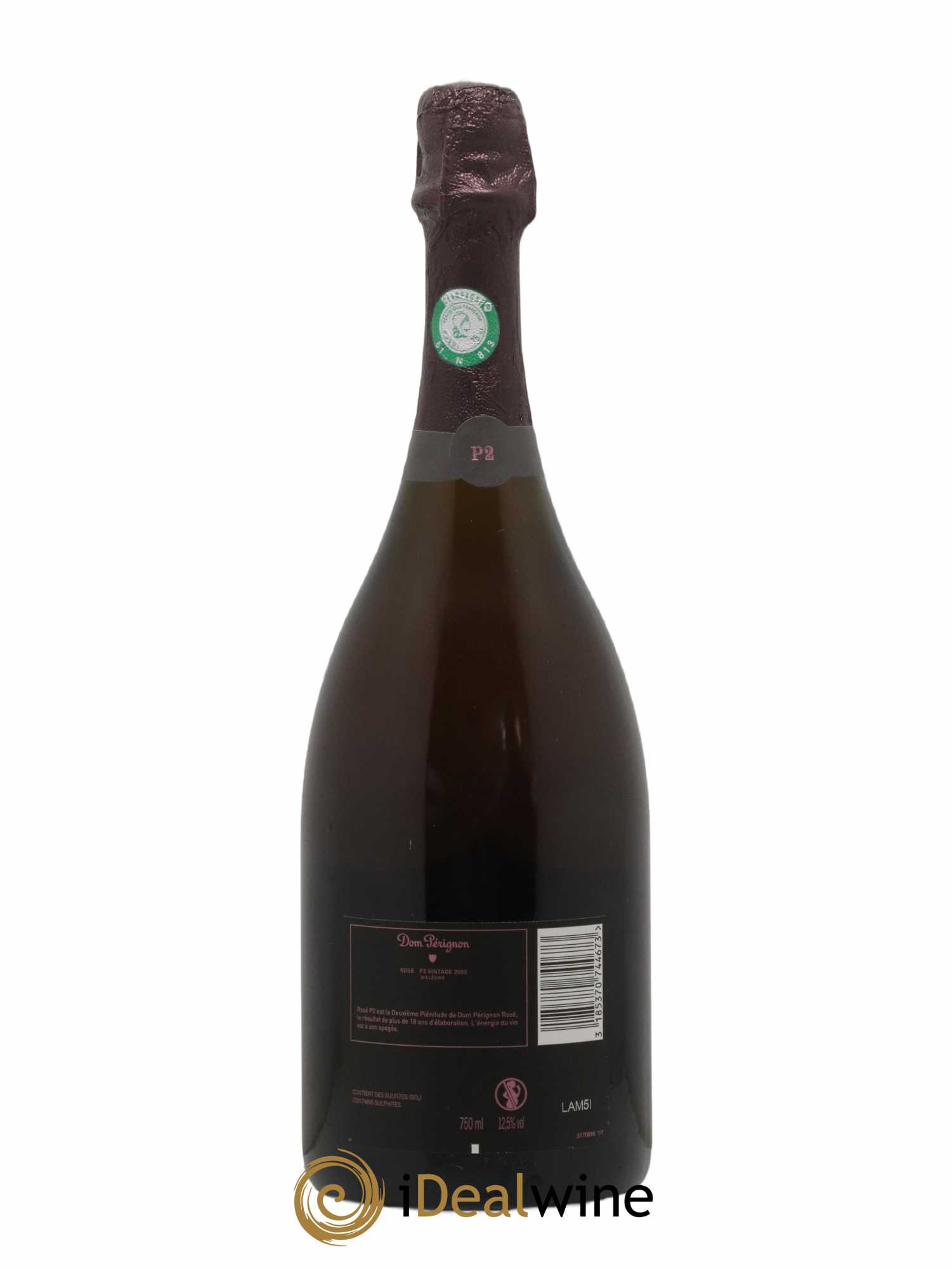 2eme Plenitude (P2) Dom Pérignon Brut 2000 - Lot de 1 bouteille - 1