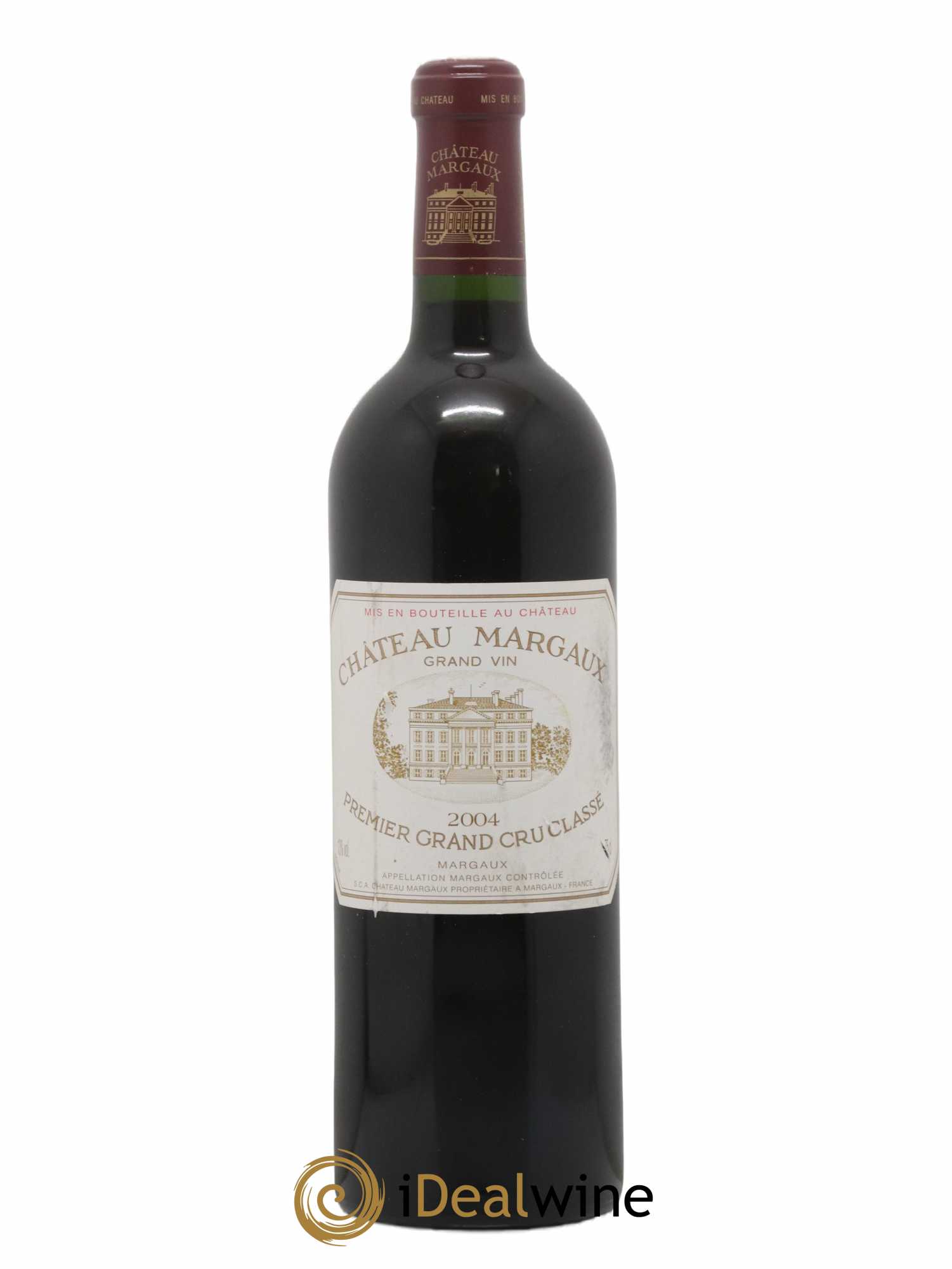 Château Margaux 1er Grand Cru Classé 2004 - Lot de 1 bouteille - 0