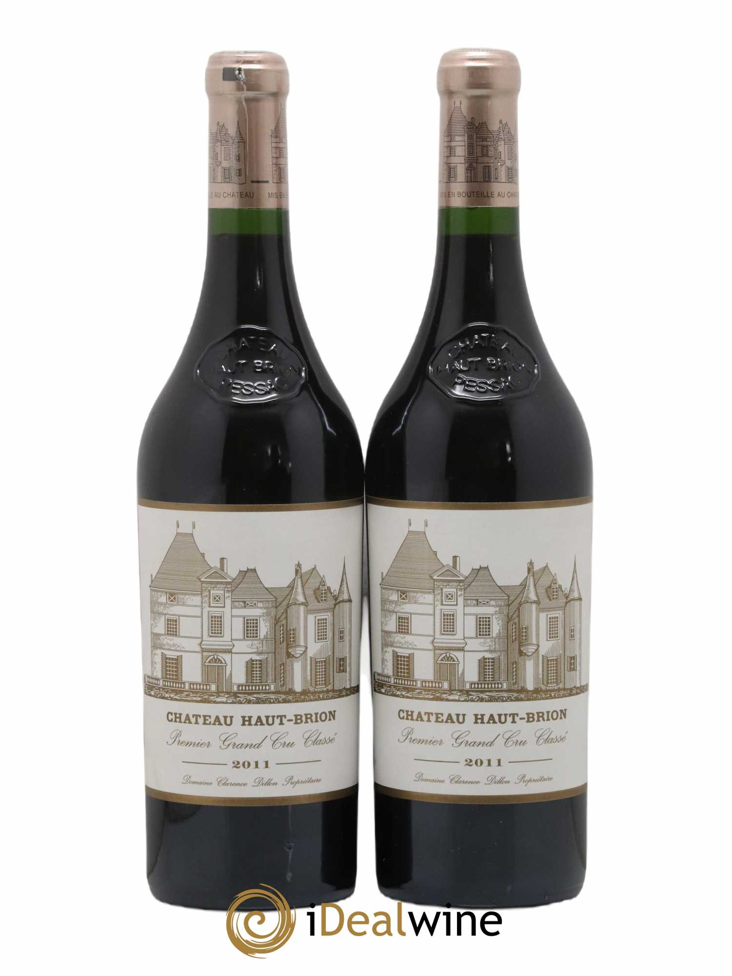Château Haut Brion 1er Grand Cru Classé 2011 - Lot de 2 bouteilles - 0