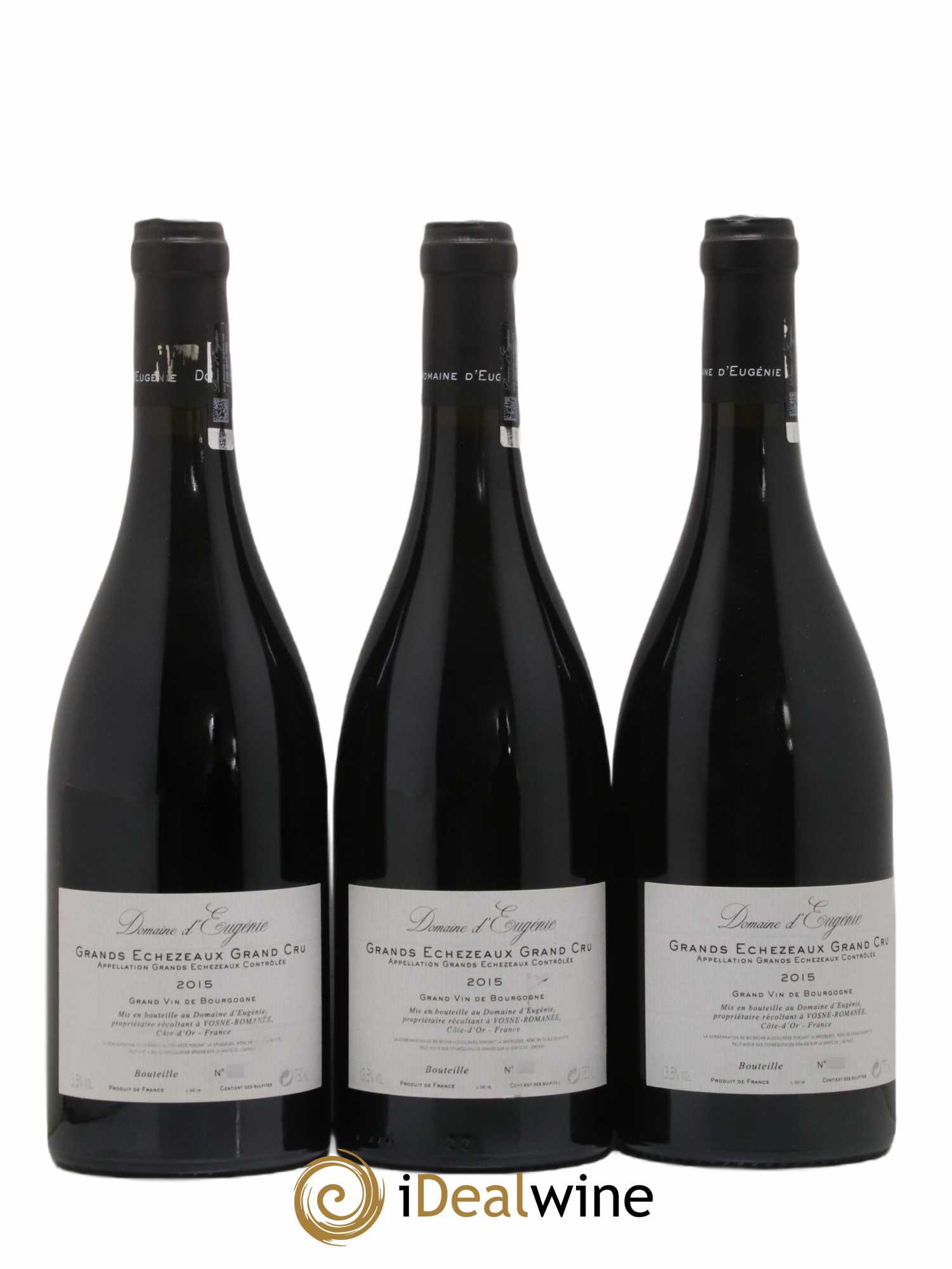 Grands-Echezeaux Grand Cru Domaine René Engel - Domaine Eugénie 2015 - Lot de 3 bouteilles - 1