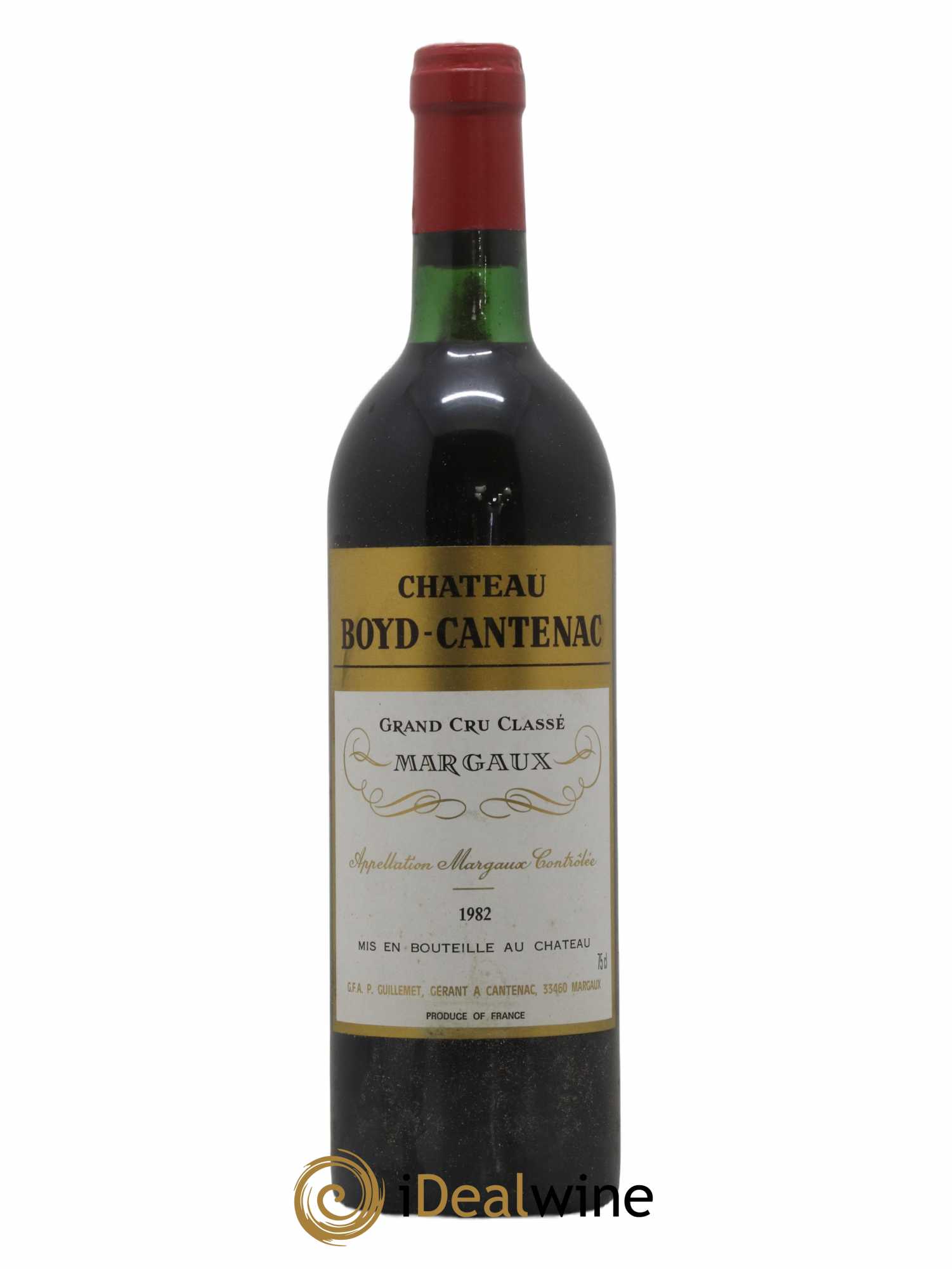 Château Boyd Cantenac 3ème Grand Cru Classé 1982 - Lot de 1 bouteille - 0