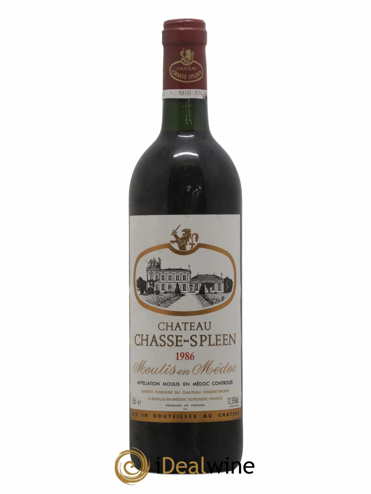 Château Chasse Spleen 1986 - Lot de 1 bouteille - 0