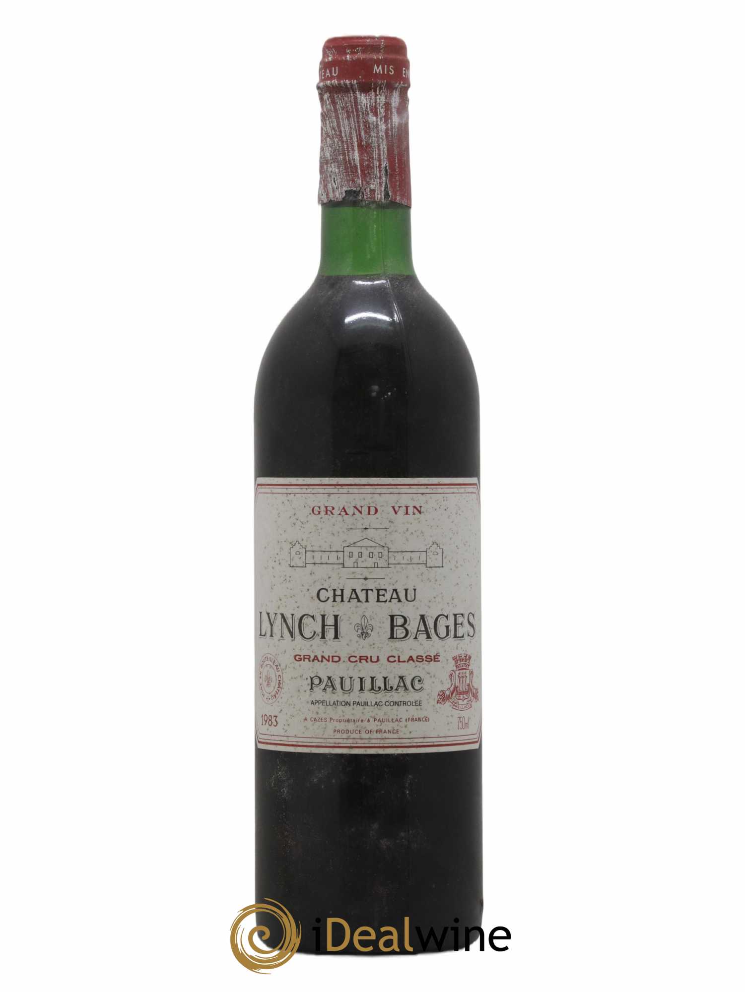 Château Lynch Bages 5ème Grand Cru Classé 1983 - Lot de 1 bouteille - 0