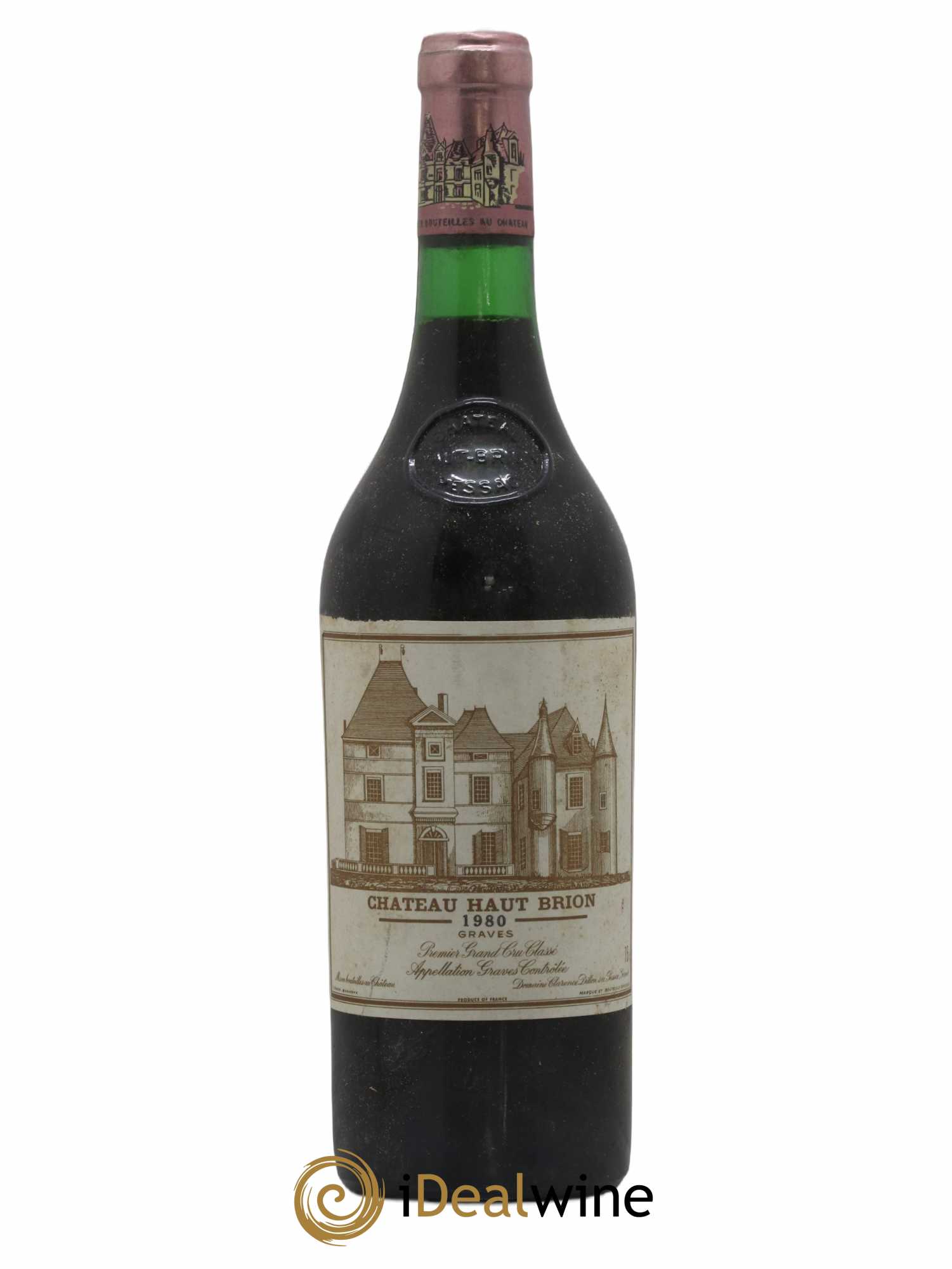 Château Haut Brion 1er Grand Cru Classé 1980 - Lot de 1 bouteille - 0