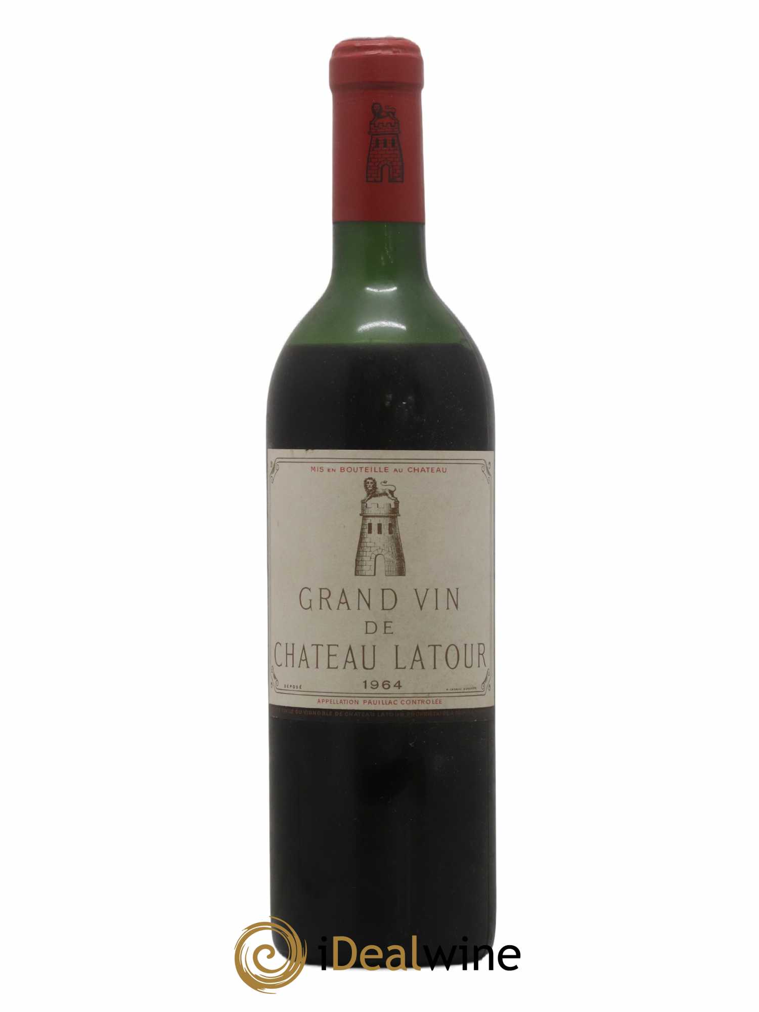 Château Latour 1er Grand Cru Classé 1964 - Lot de 1 bouteille - 0