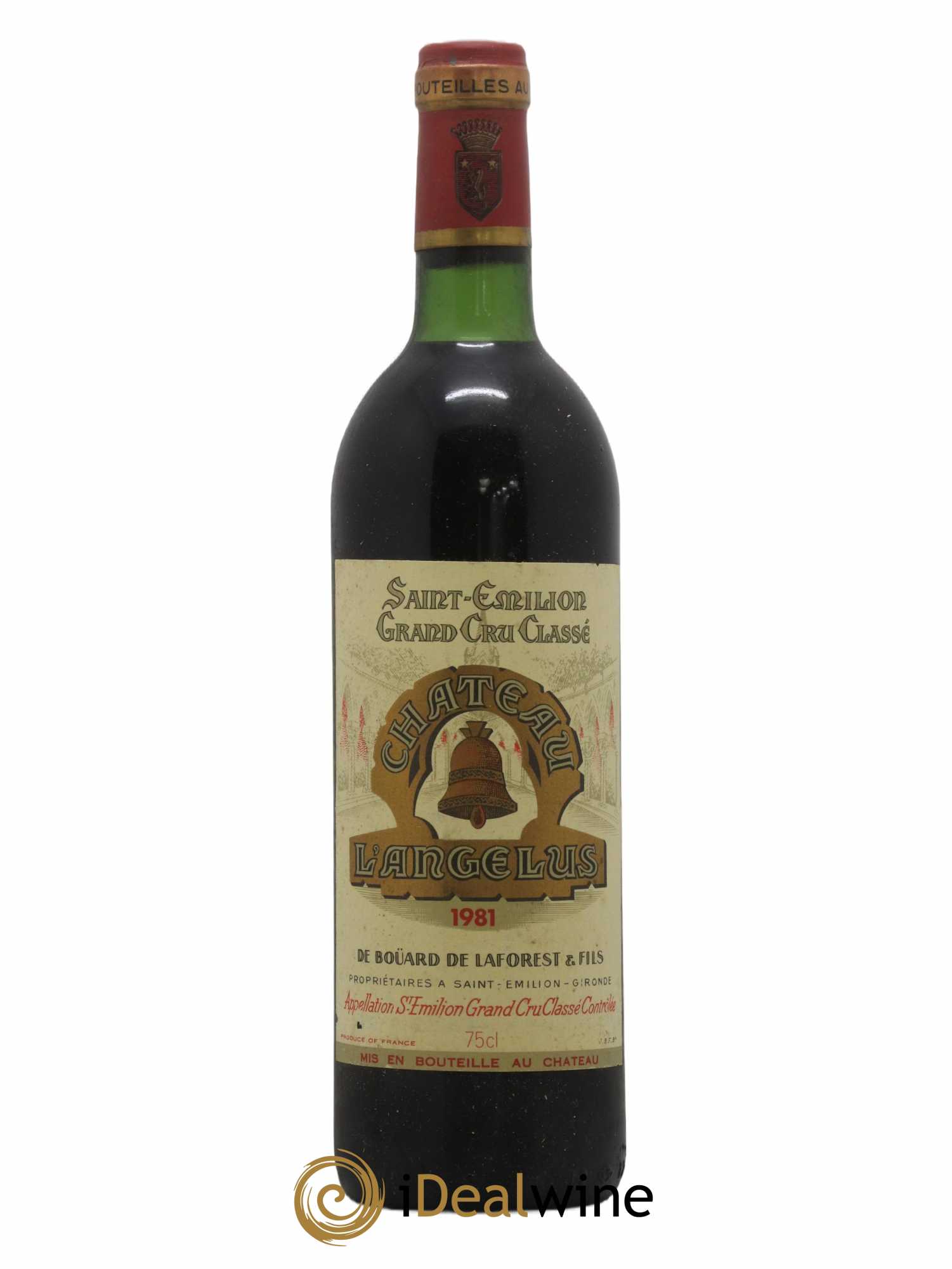 Château Angélus 1er Grand Cru Classé A 1981 - Lot de 1 bouteille - 0