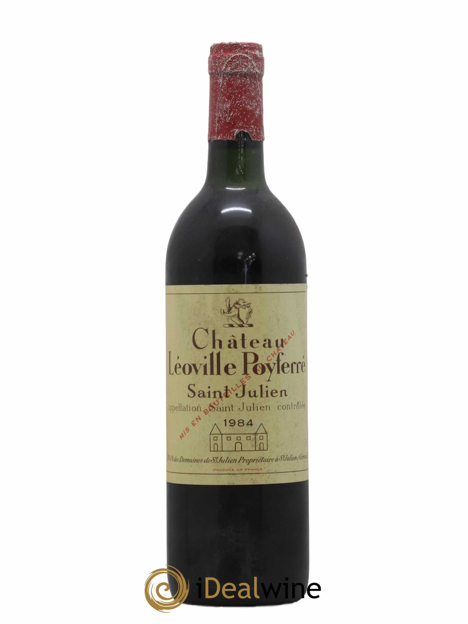 Château Léoville Poyferré 2ème Grand Cru Classé 1984 - Lot de 1 bouteille - 0