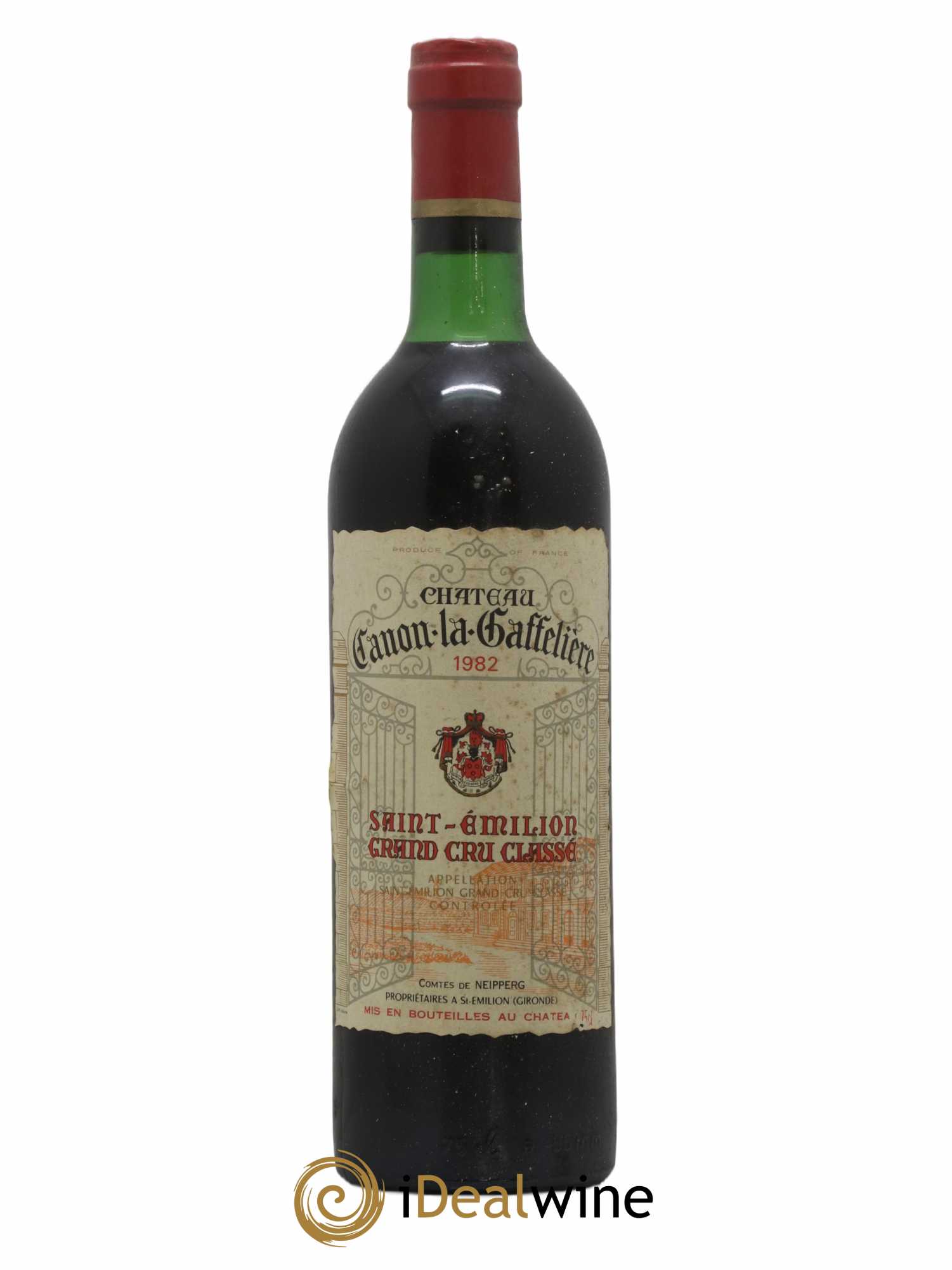 Château Canon la Gaffelière 1er Grand Cru Classé B 1982 - Lot de 1 bouteille - 0
