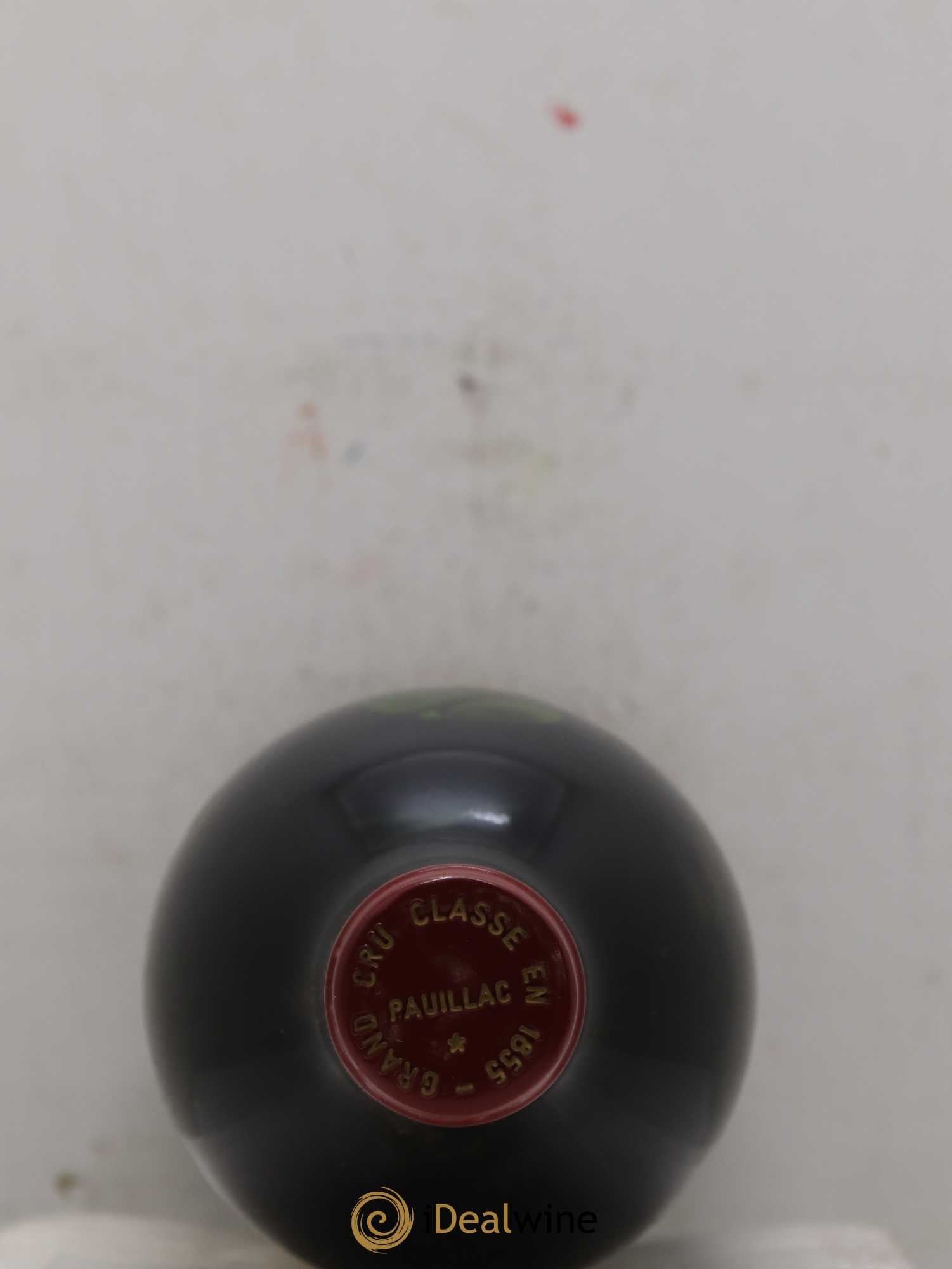 Château Haut Bages Libéral 5ème Grand Cru Classé 1987 - Lot de 3 bouteilles - 1