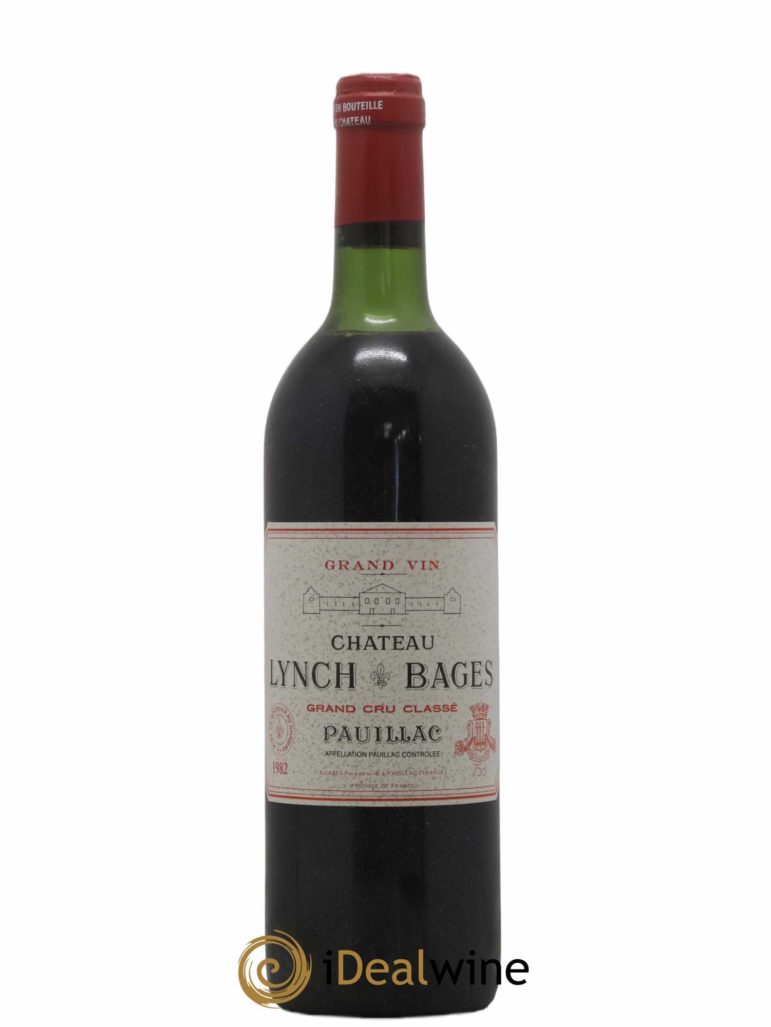 Château Lynch Bages 5ème Grand Cru Classé 1982 - Lot de 1 bouteille - 0