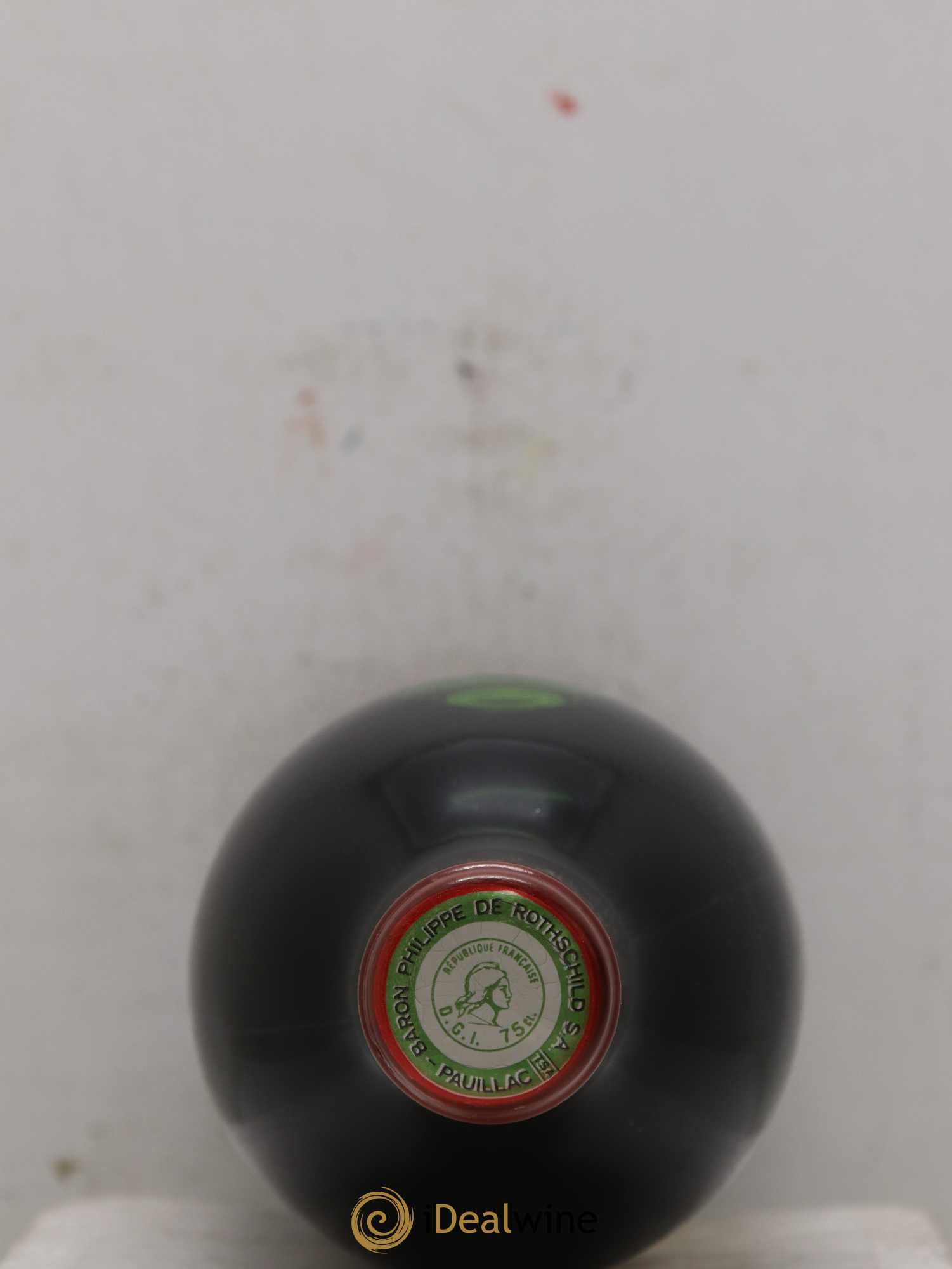 Château Mouton Rothschild 1er Grand Cru Classé 1986 - Lot de 3 bouteilles - 1
