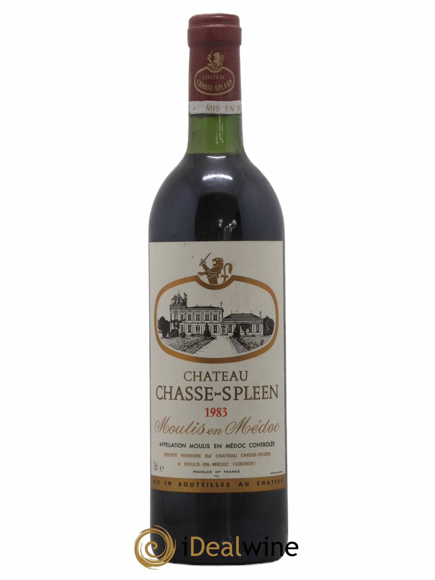 Château Chasse Spleen 1983 - Lot de 1 bouteille - 0