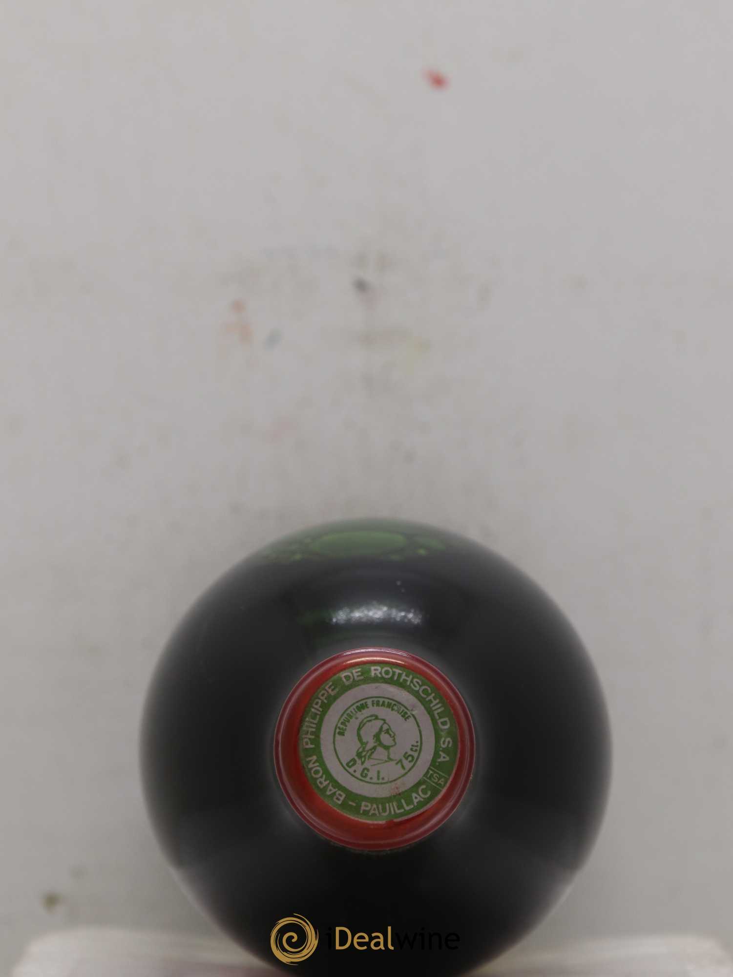 Château Mouton Rothschild 1er Grand Cru Classé 1988 - Lot de 1 bouteille - 1