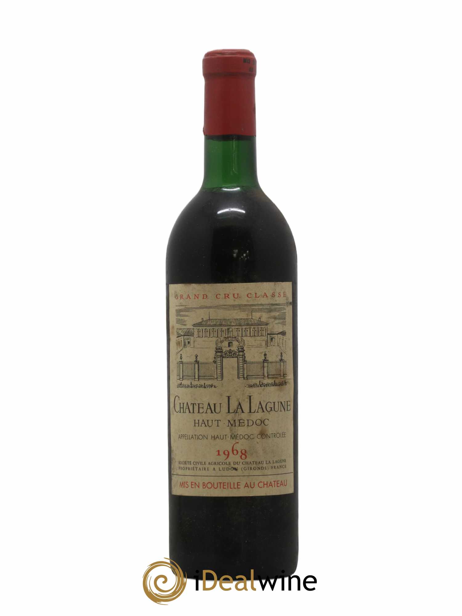 Château la Lagune 3ème Grand Cru Classé 1968 - Lot de 1 bouteille - 0