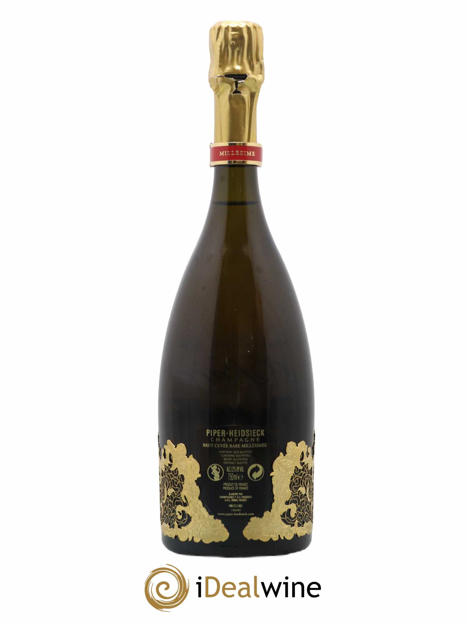 Rare Piper Heidsieck 1999 - Lot de 1 bouteille - 2
