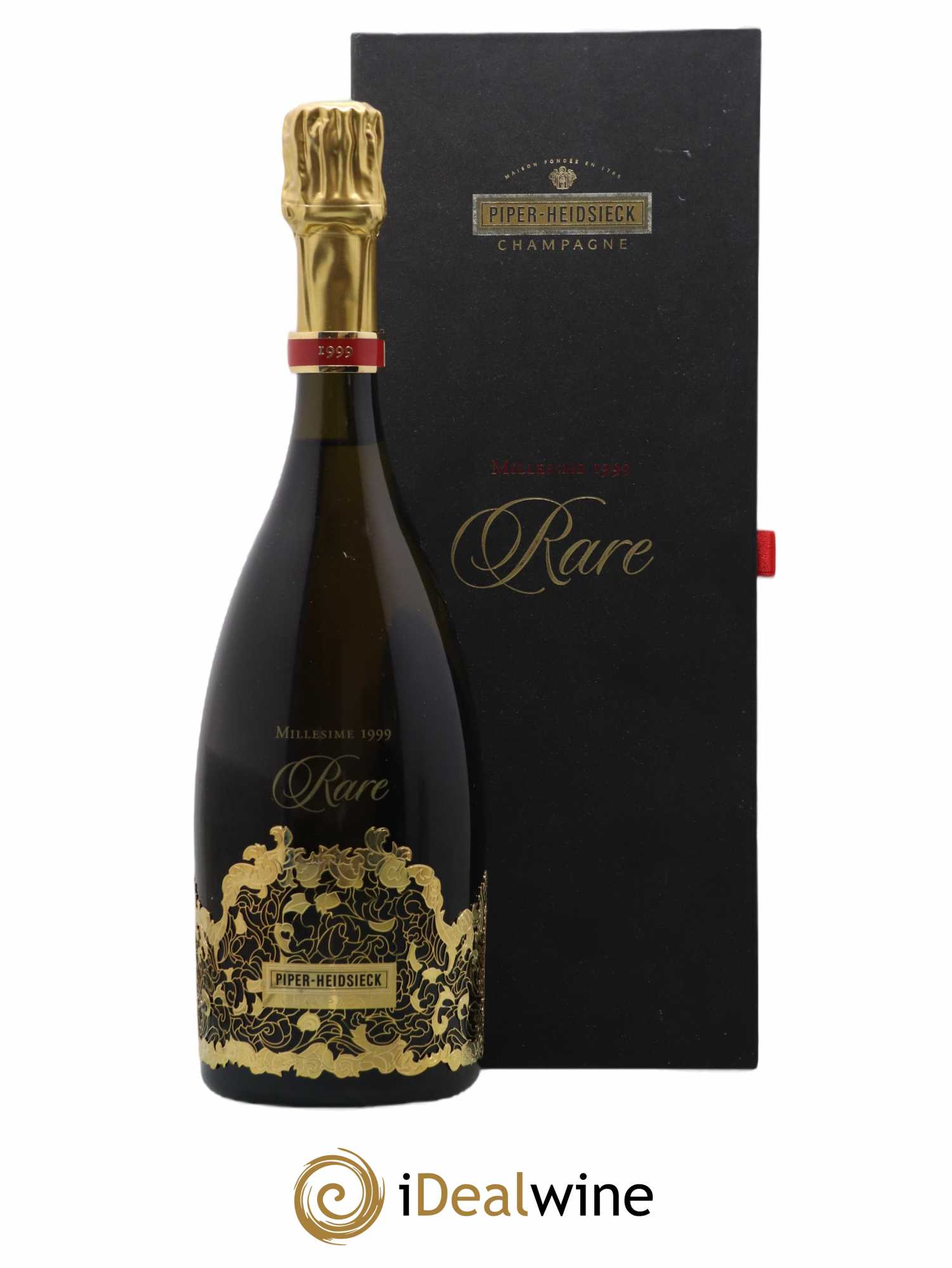 Rare Piper Heidsieck 1999 - Lot de 1 bouteille - 0