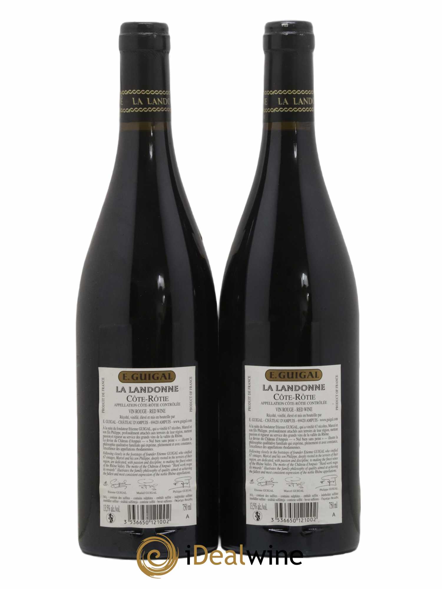 Côte-Rôtie La Landonne Guigal 2006 - Lot de 2 bouteilles - 1