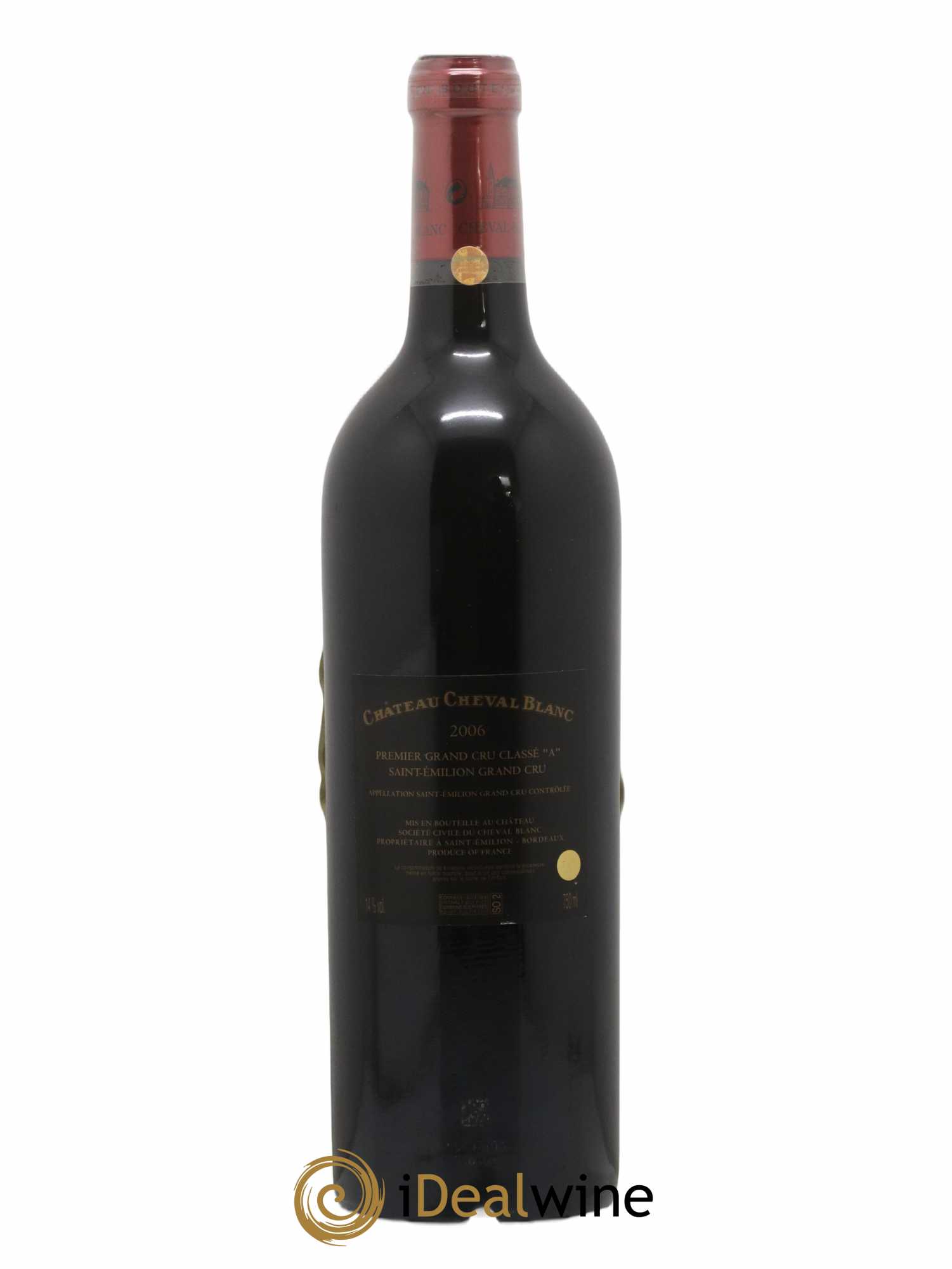 Château Cheval Blanc 1er Grand Cru Classé A 2006 - Lot de 1 bouteille - 1
