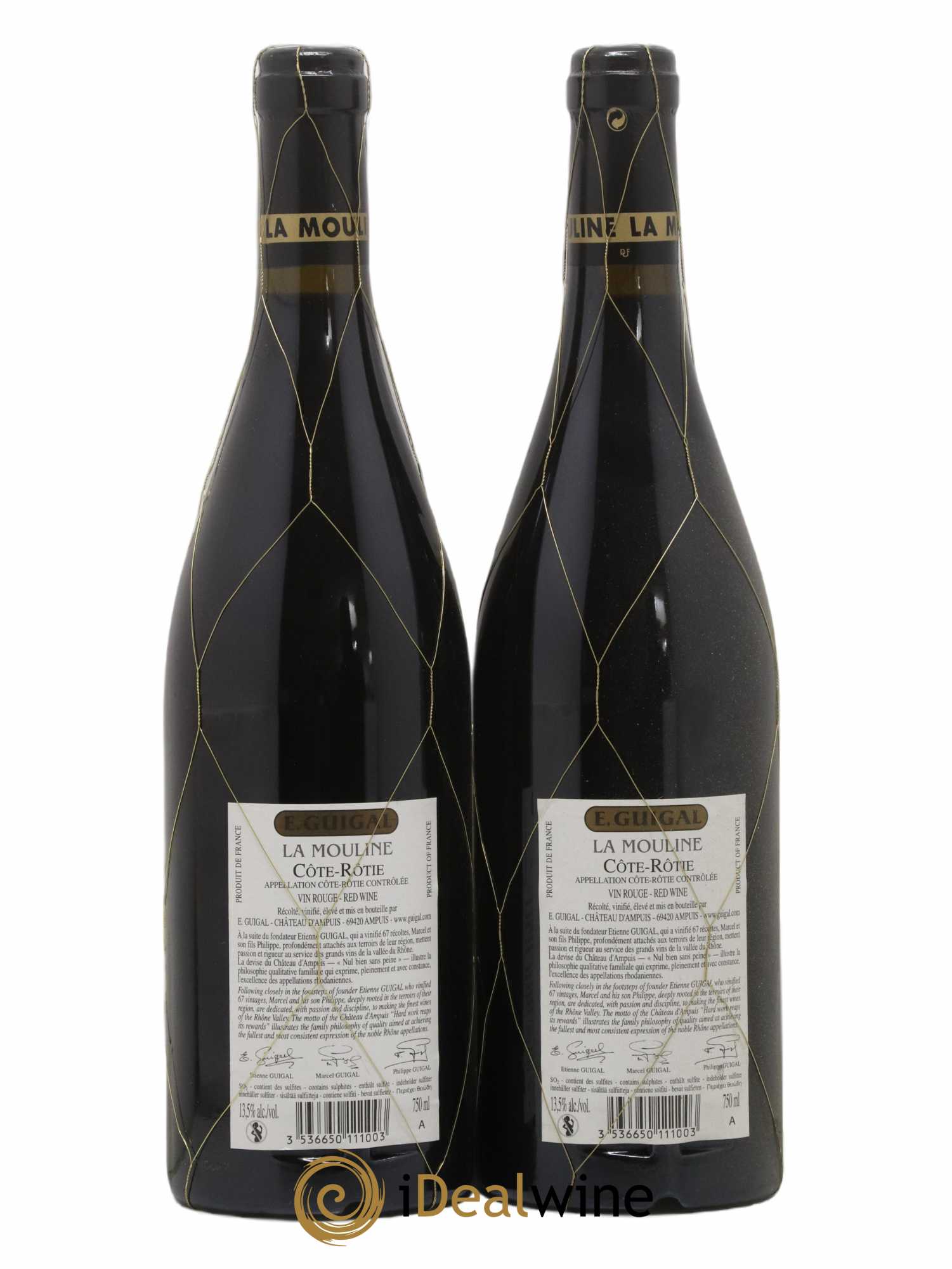 Côte-Rôtie La Mouline Guigal 2006 - Lot de 2 bouteilles - 1