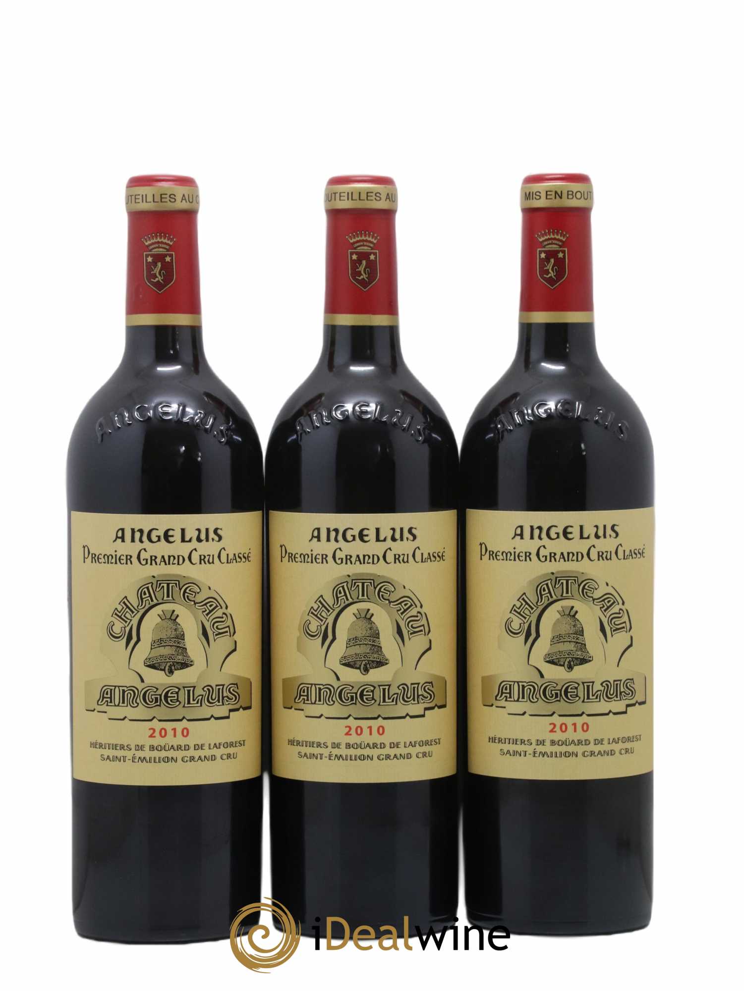 Château Angélus 1er Grand Cru Classé A 2010 - Lot de 6 bouteilles - 1