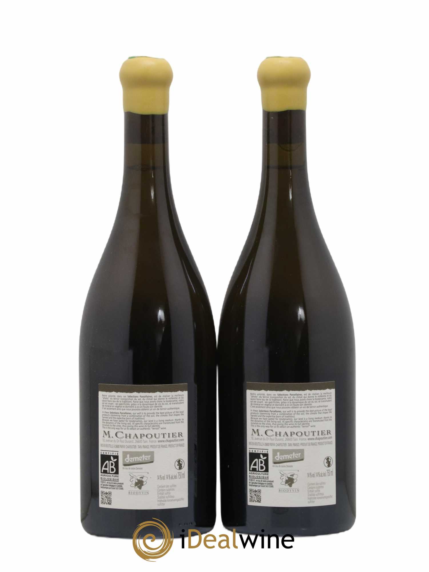 Hermitage Ermitage de l'Orée Chapoutier 2009 - Lot de 2 bouteilles - 1