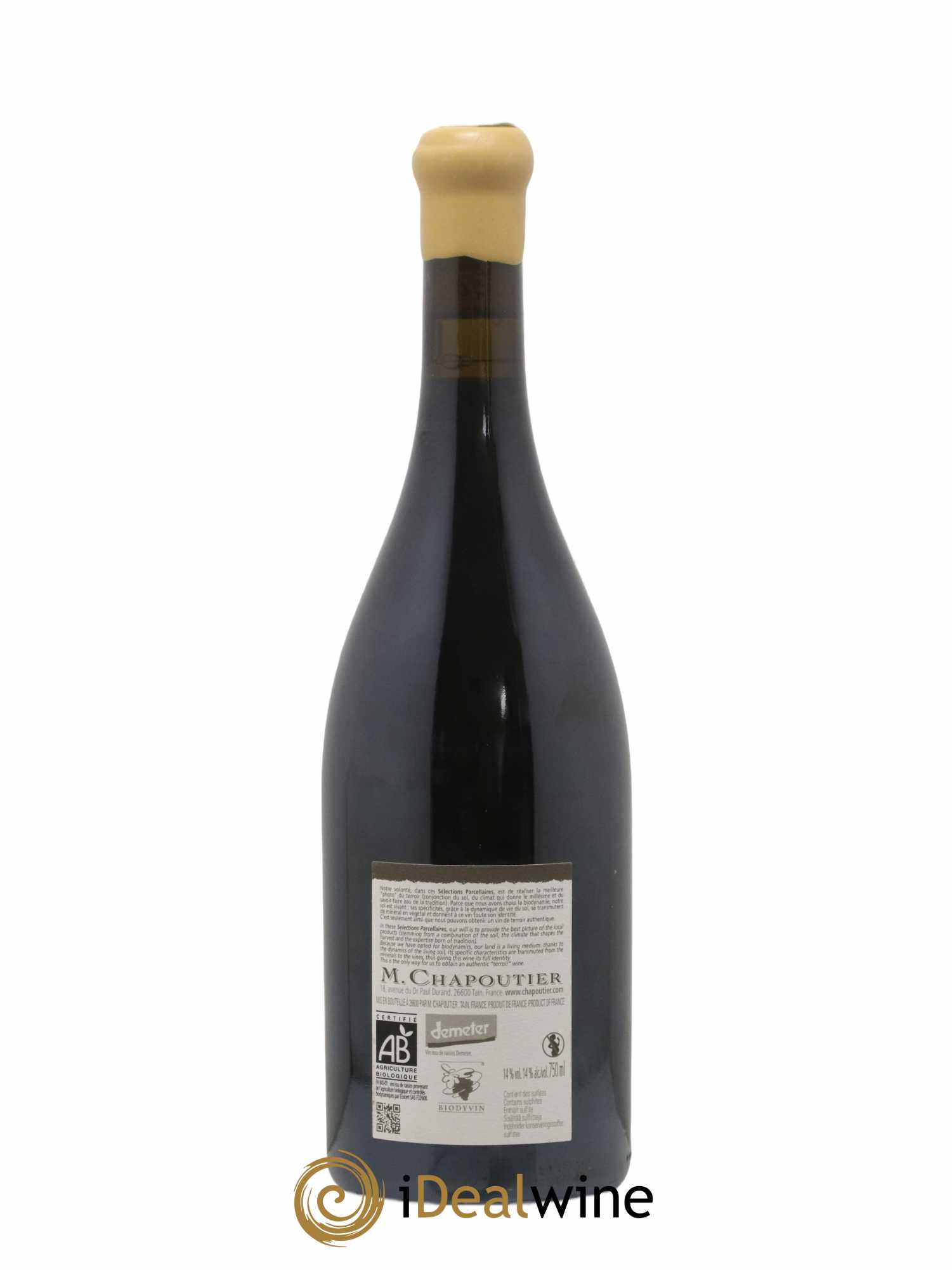 Hermitage Ermitage l'Ermite Chapoutier 2009 - Lot de 1 bouteille - 1