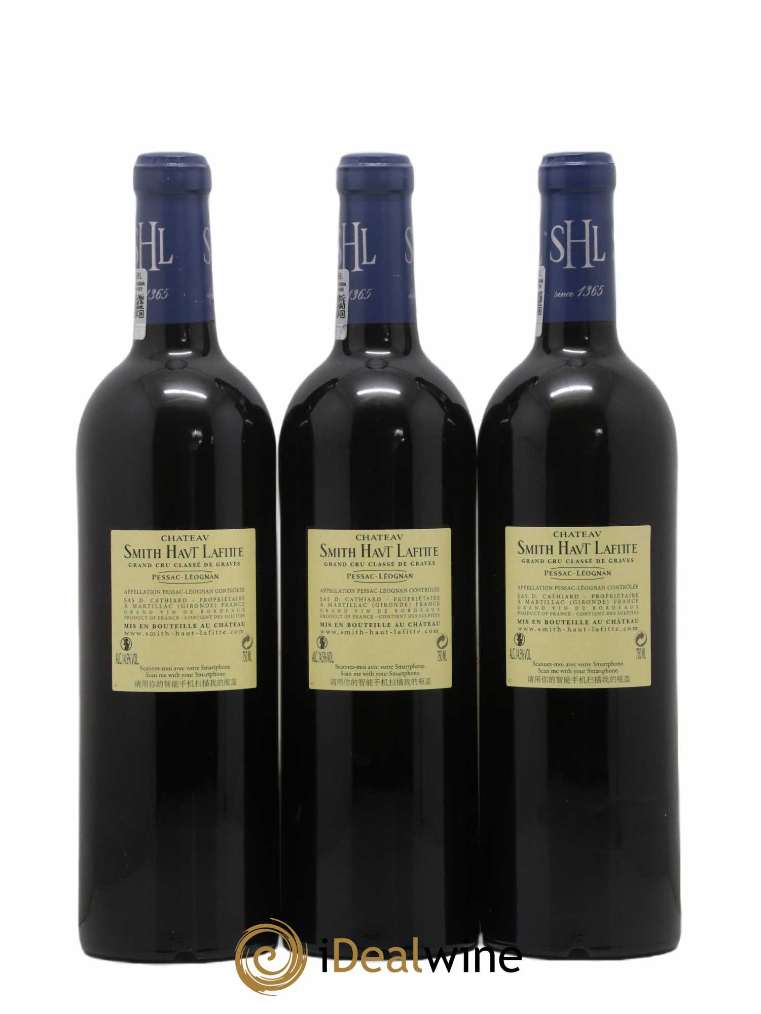 Château Smith Haut Lafitte Cru Classé de Graves 2010 - Lot de 12 bouteilles - 6