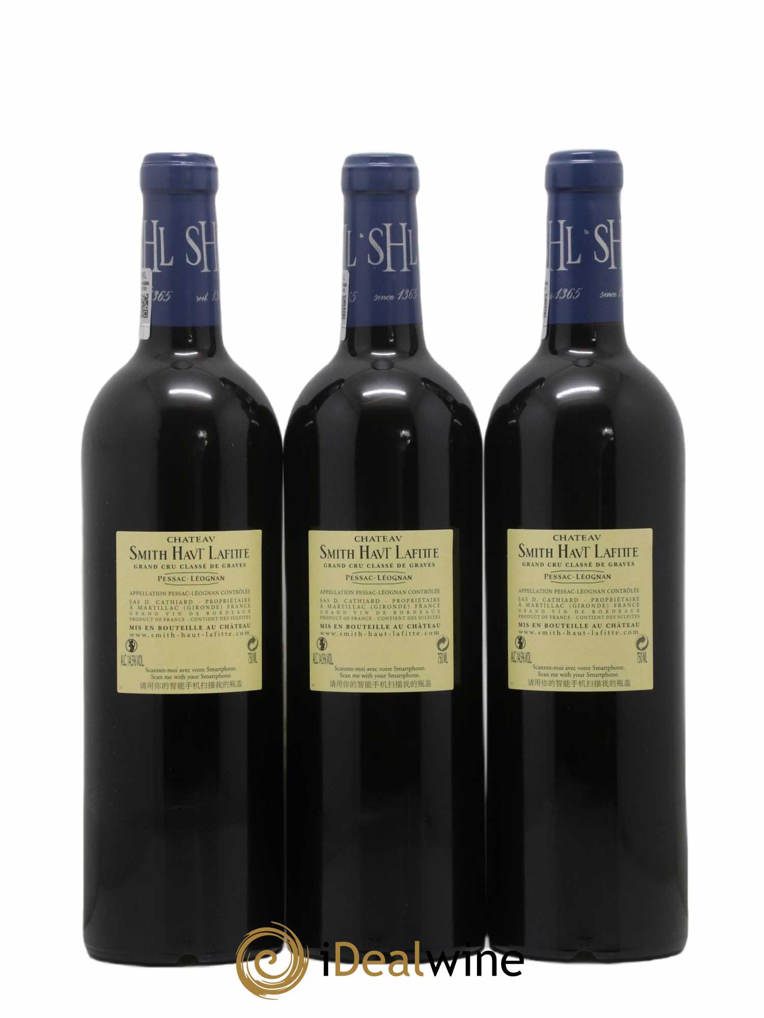Château Smith Haut Lafitte Cru Classé de Graves 2010 - Lot de 12 bouteilles - 8