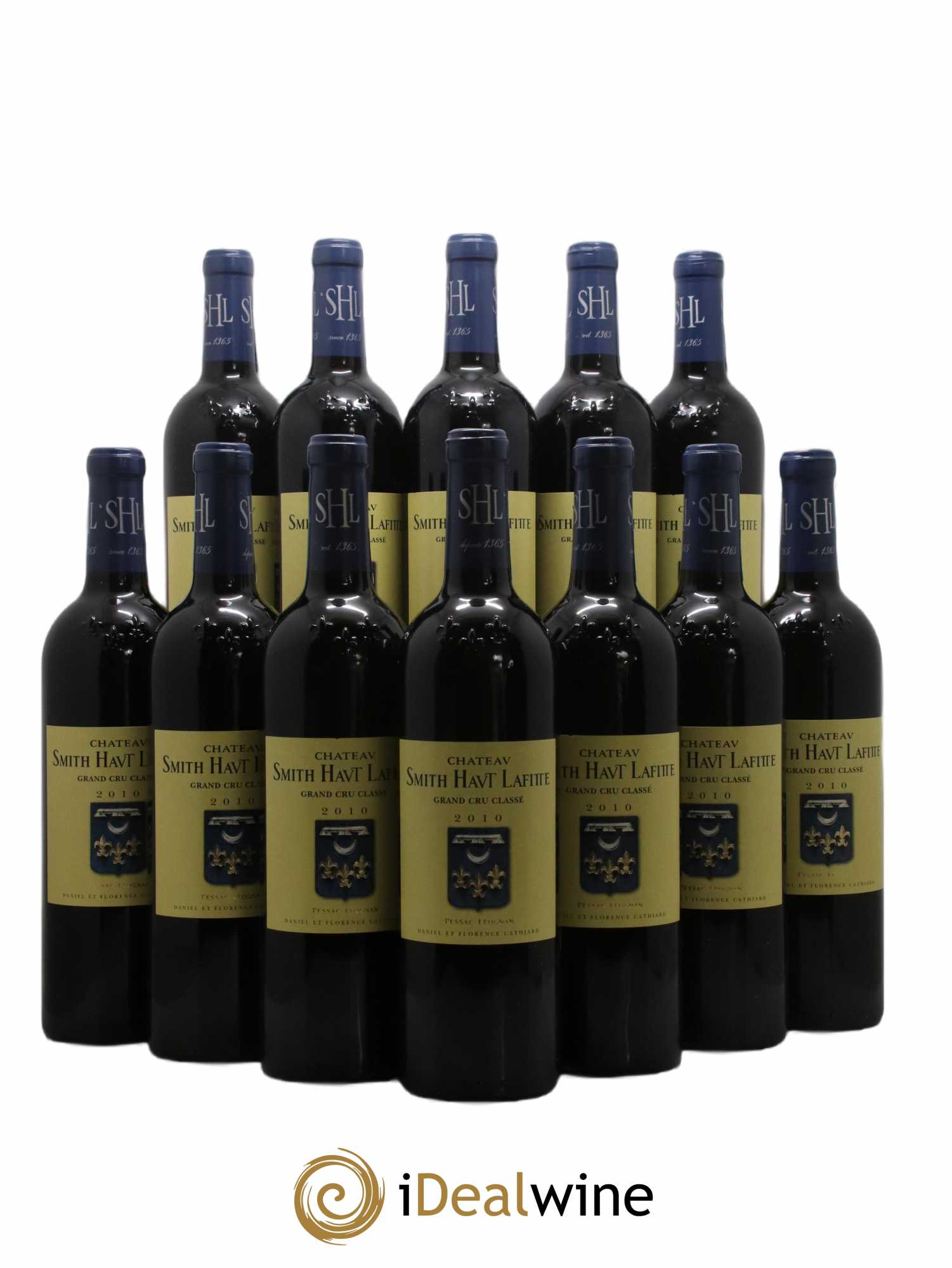 Château Smith Haut Lafitte Cru Classé de Graves 2010 - Lot de 12 bouteilles - 0