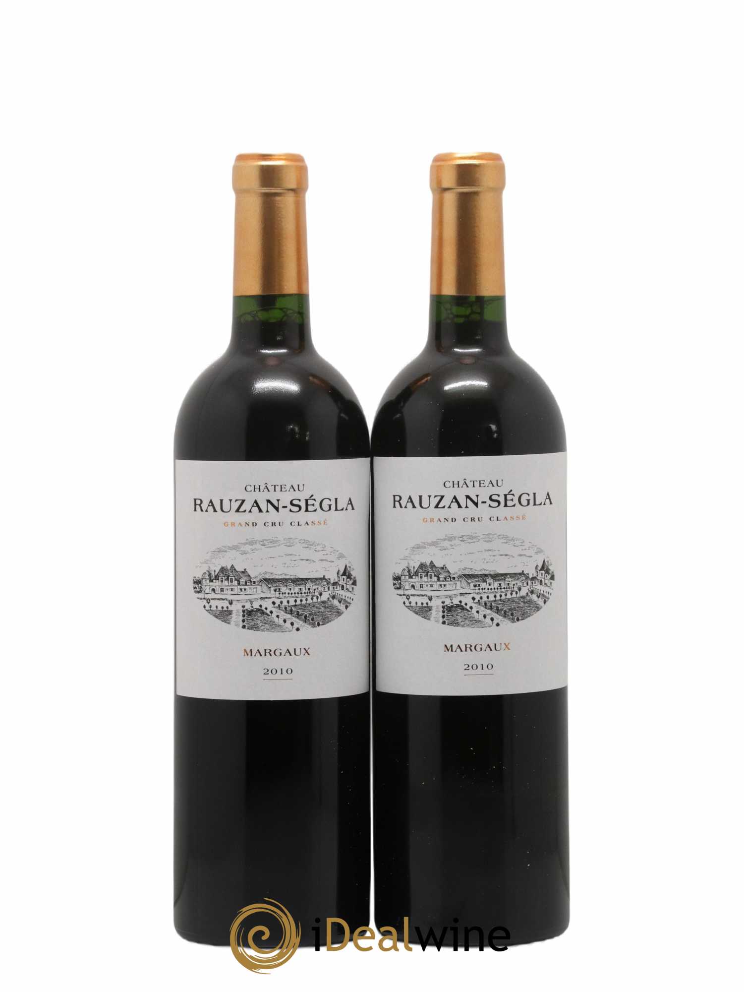 Château Rauzan Ségla Grand Cru Classé 2010 - Lot de 2 bouteilles - 0