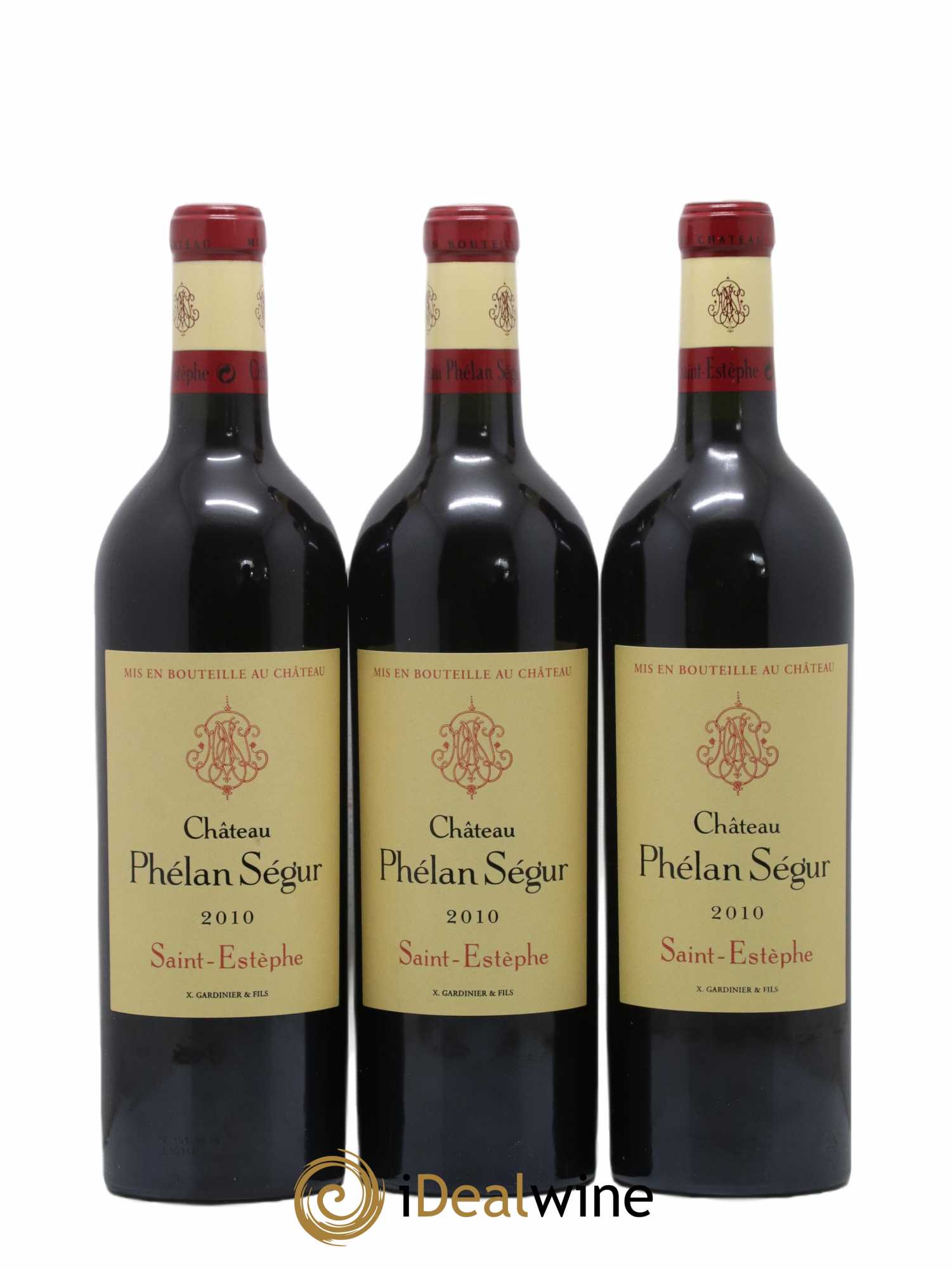 Château Phélan Ségur 2010 - Lot of 6 bottles - 1