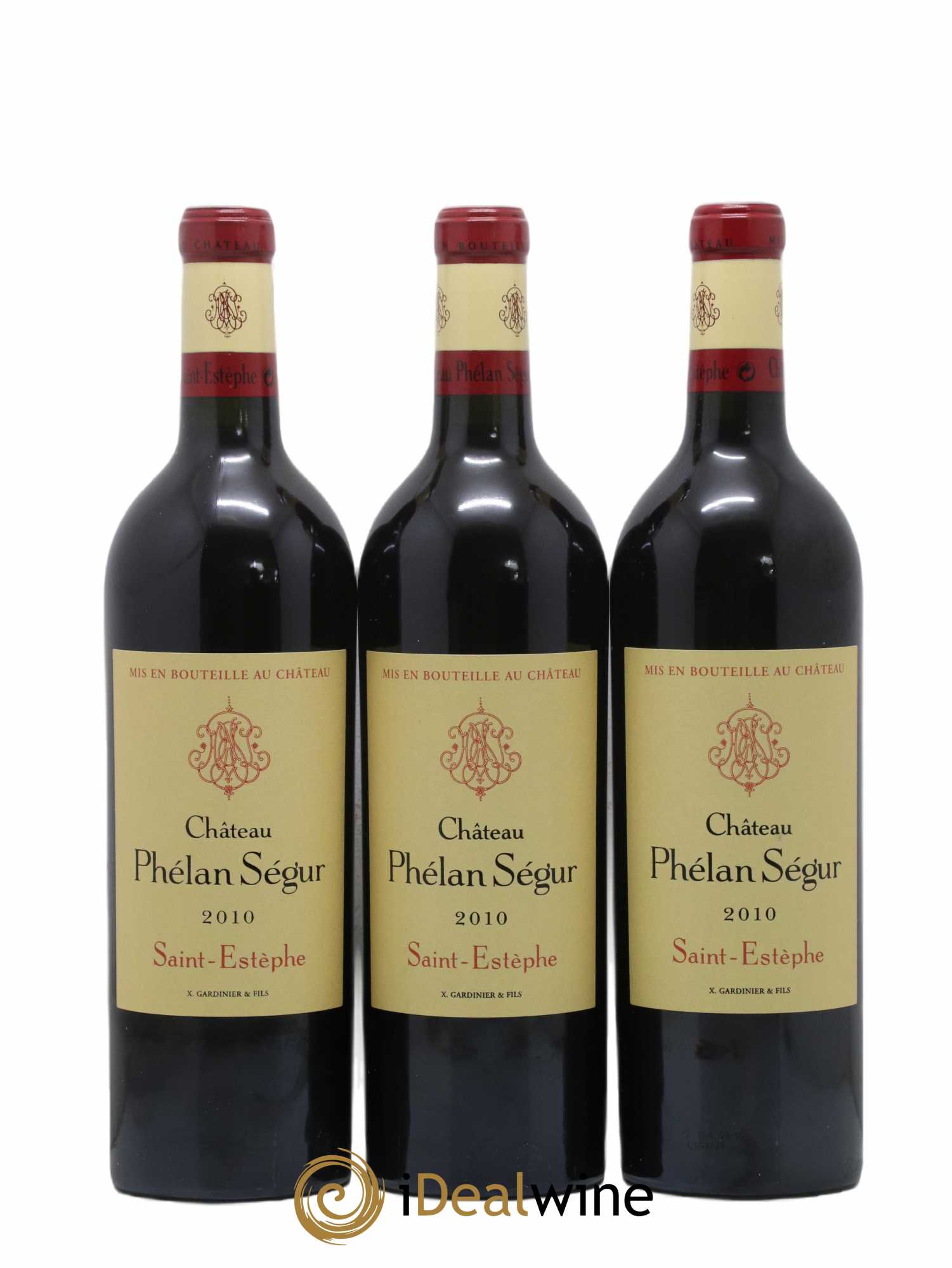 Château Phélan Ségur 2010 - Lot of 6 bottles - 2
