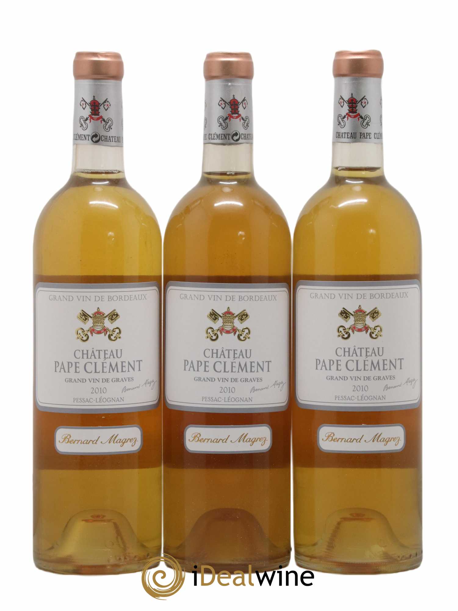 Château Pape Clément 2010 - Lot de 3 bouteilles - 0