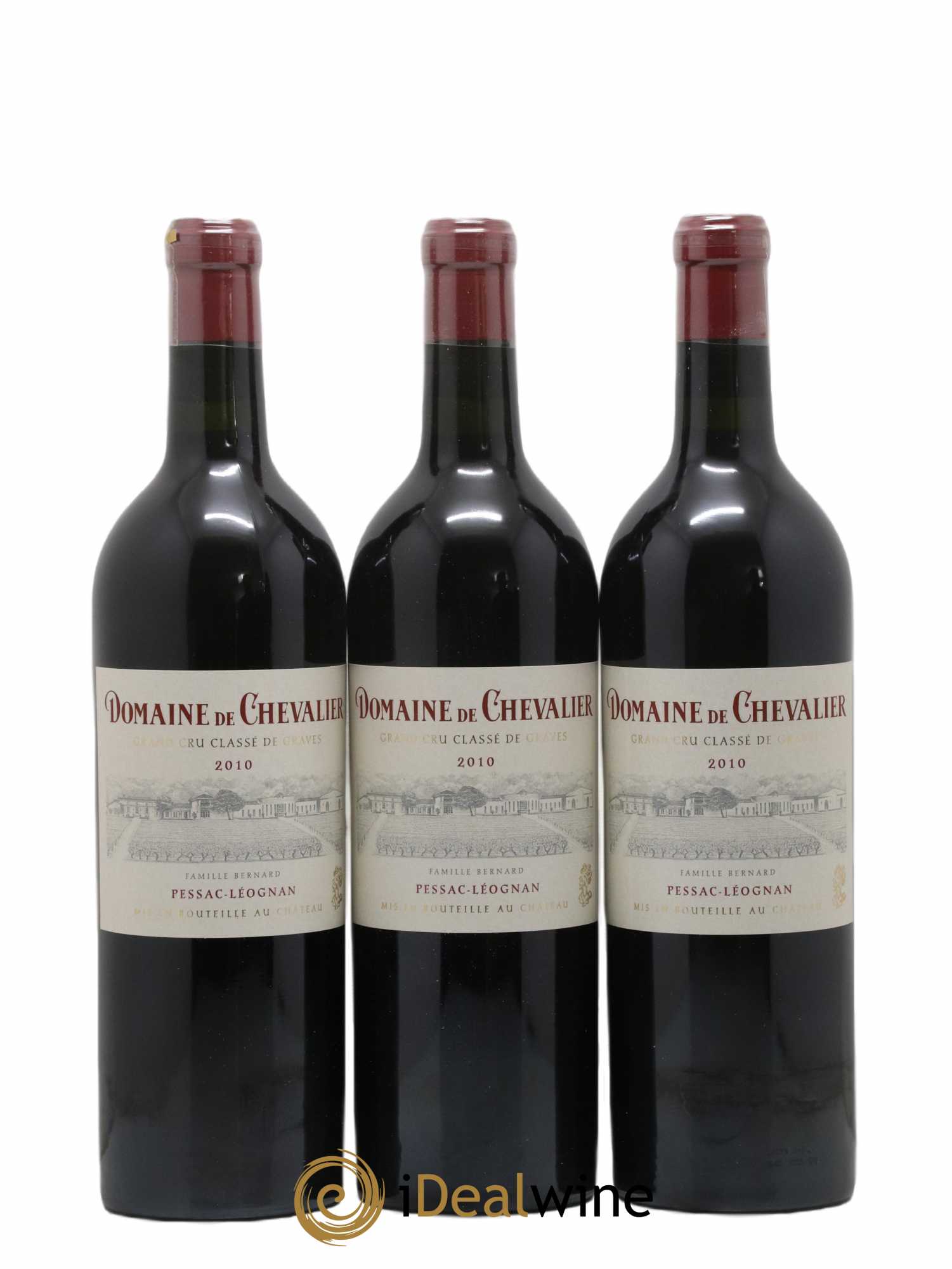 Domaine de Chevalier Cru Classé de Graves 2010 - Lot of 6 bottles - 1