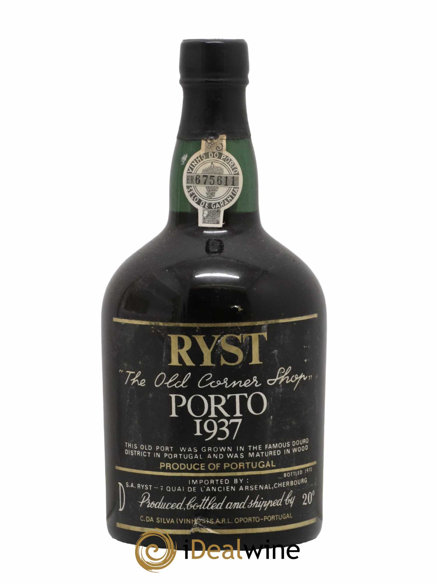 Porto Ryst 1937 - Lot de 1 bouteille - 0