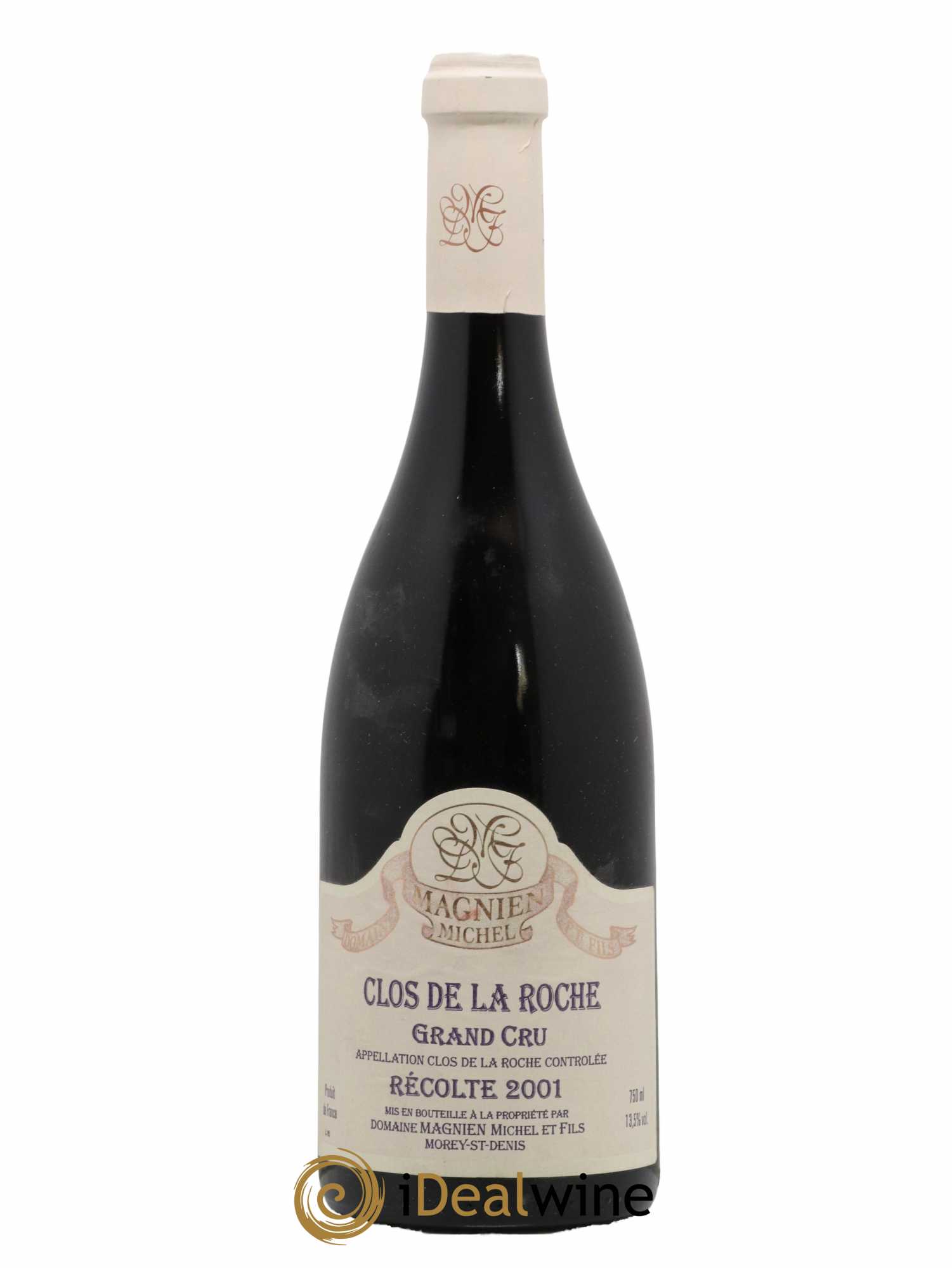 Clos de la Roche Grand Cru Michel Magnien 2001 - Lot de 1 bouteille - 0