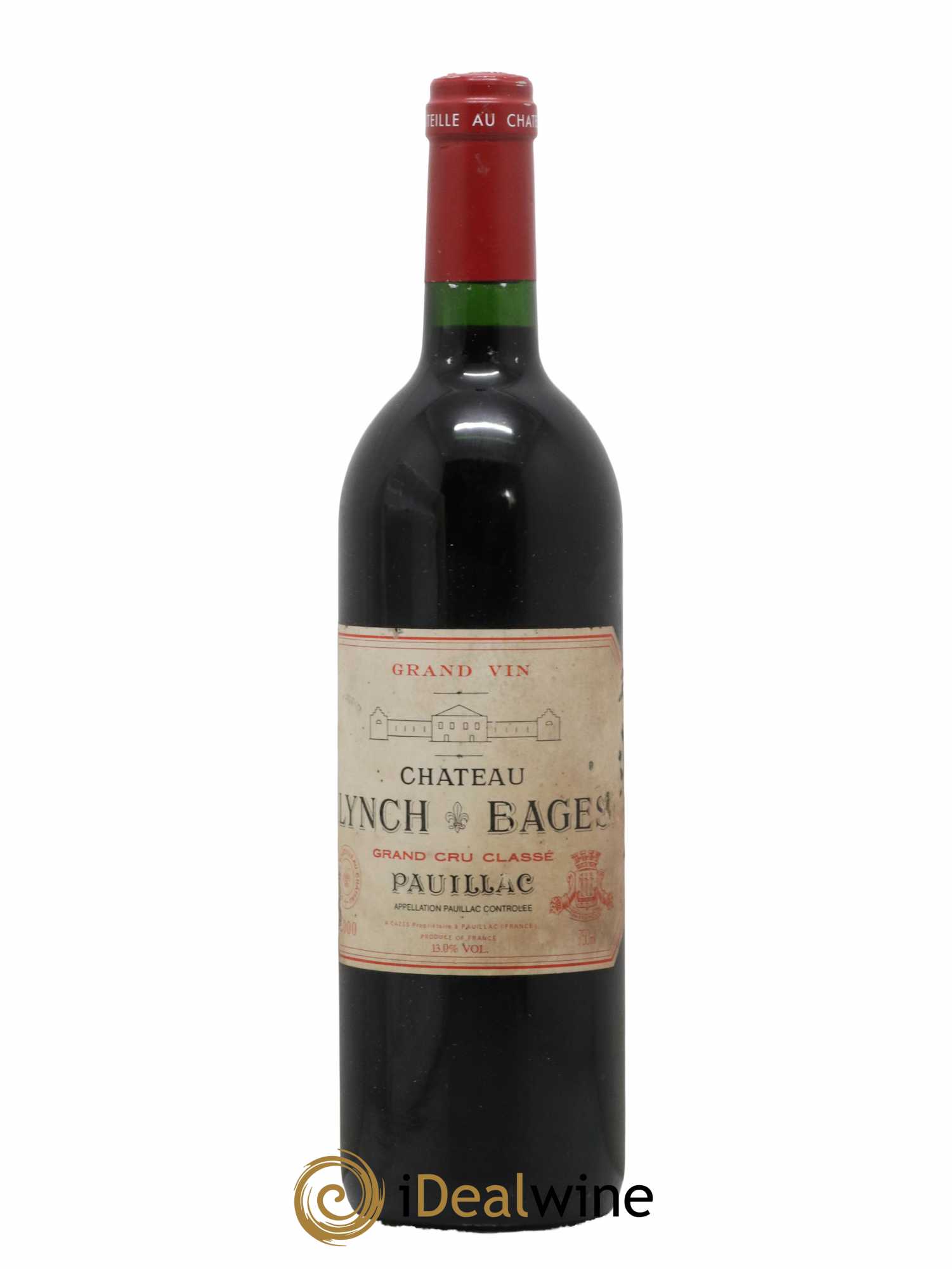 Château Lynch Bages 5ème Grand Cru Classé 2000 - Lot de 1 bouteille - 0