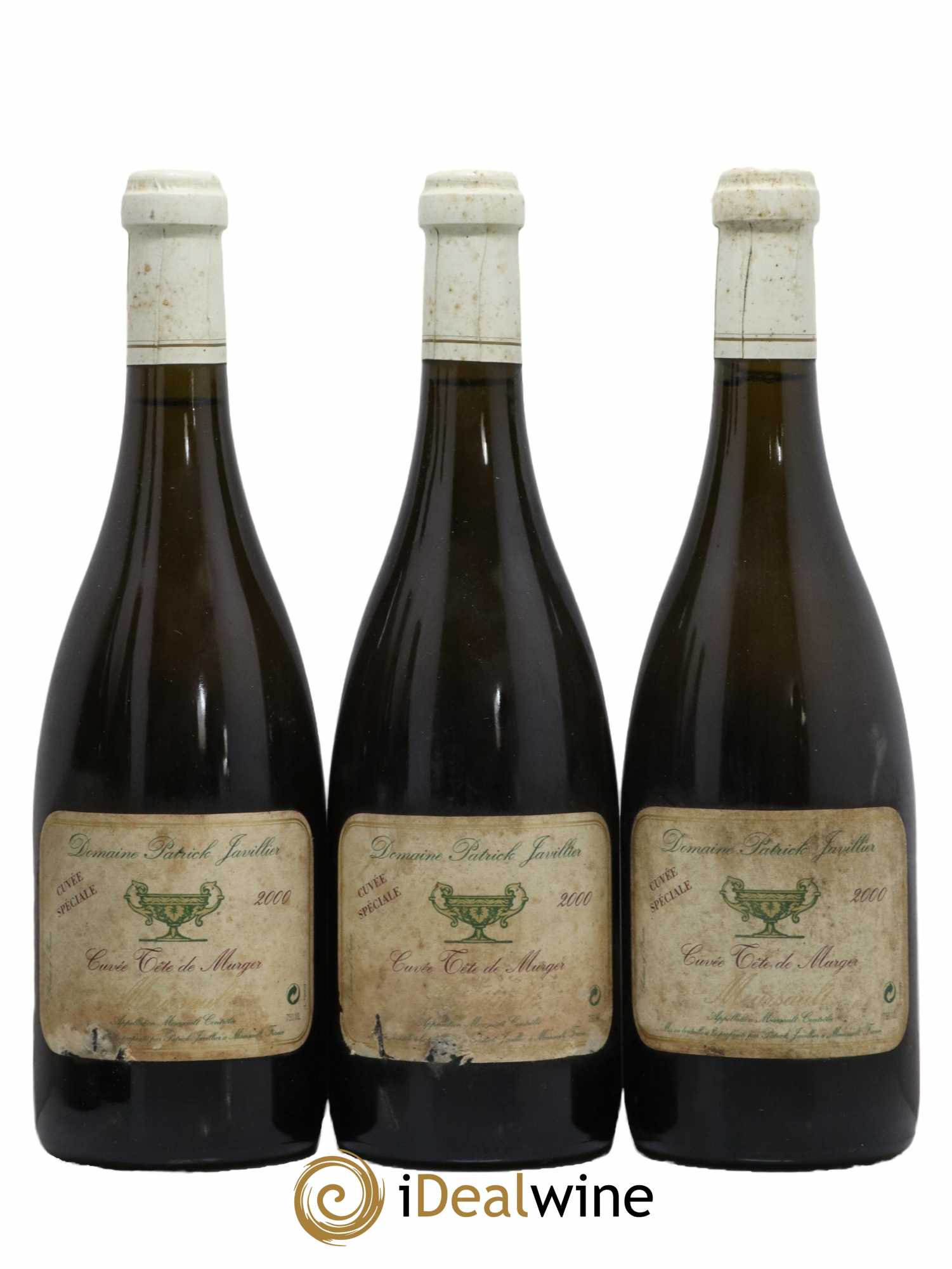 Meursault Cuvée Tête de Murger Patrick Javillier 2000 - Lot de 3 bouteilles - 0