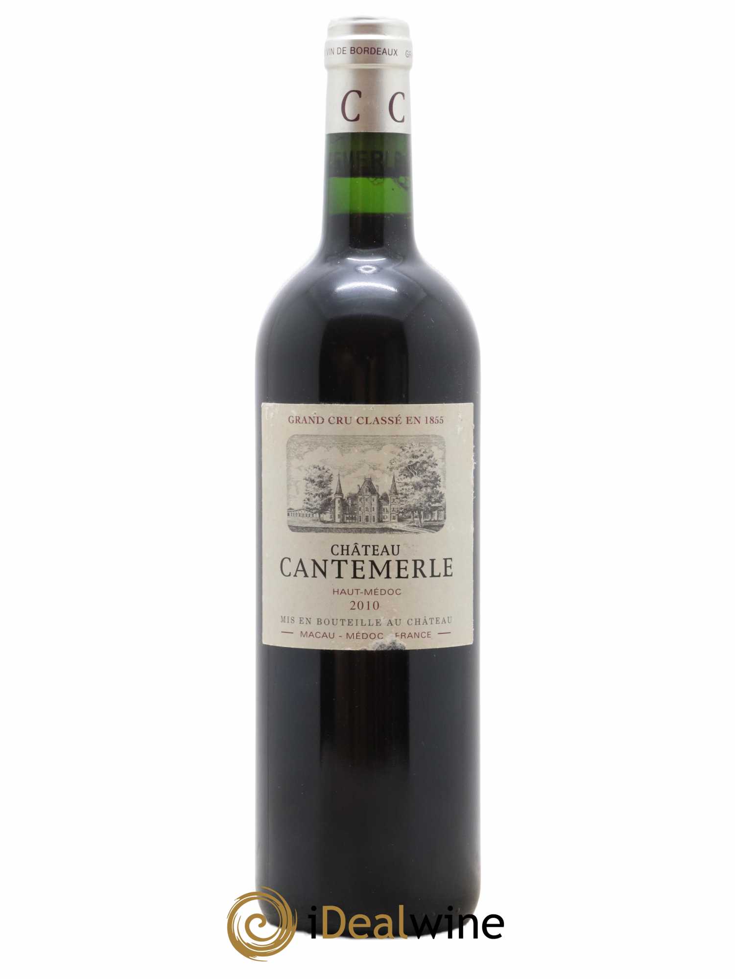Château Cantemerle 5ème Grand Cru Classé 2010 - Lot de 1 bouteille - 0