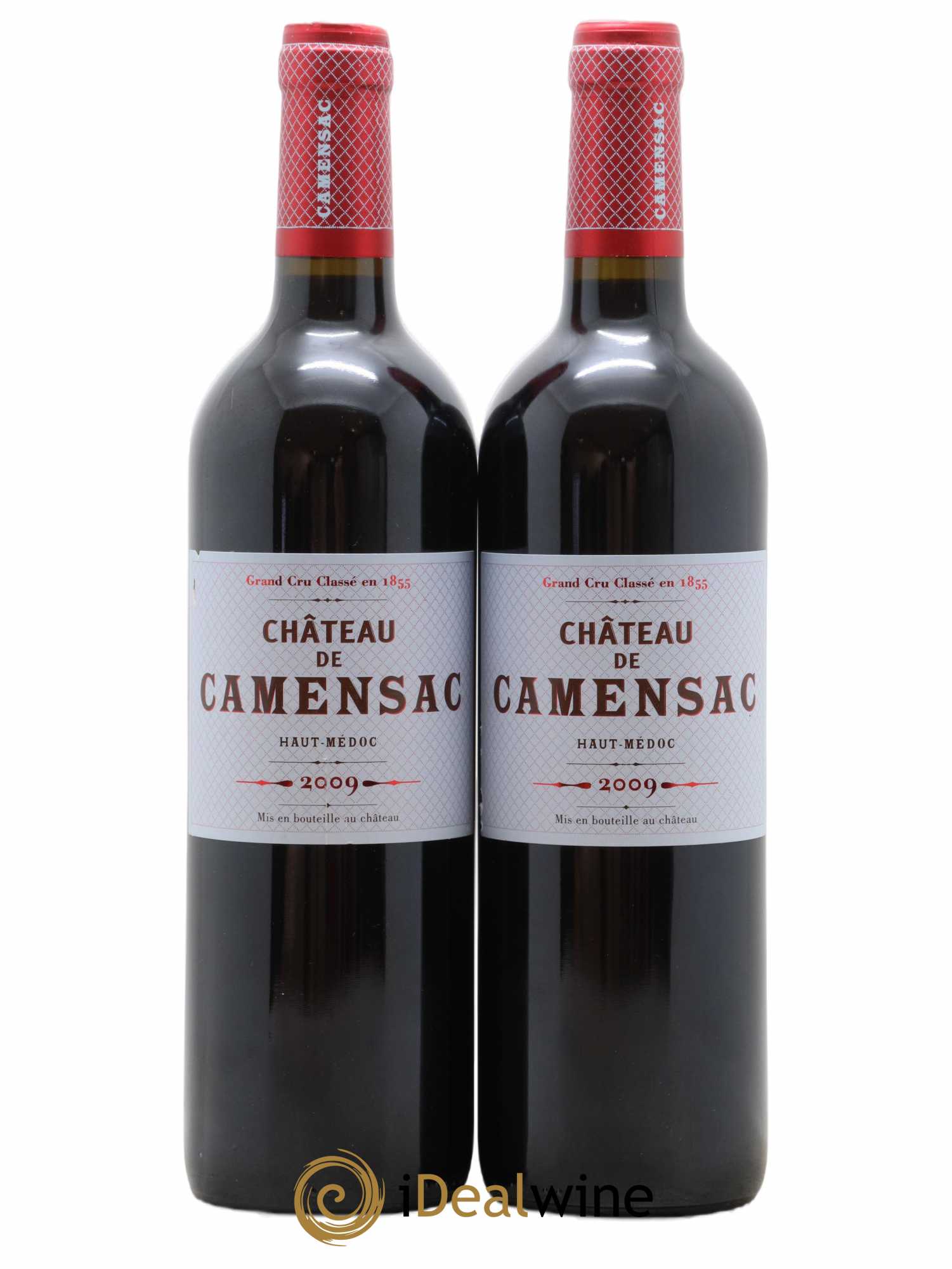 Château Camensac 5ème Grand Cru Classé 2009 - Lot de 2 bouteilles - 0
