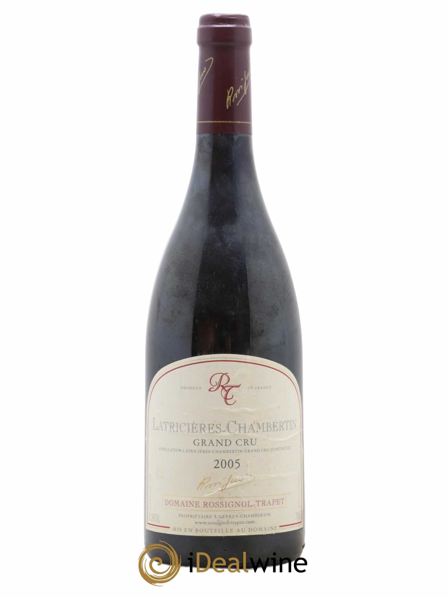 Latricières-Chambertin Grand Cru Rossignol-Trapet (Domaine) 2005 - Lot de 1 bouteille - 0