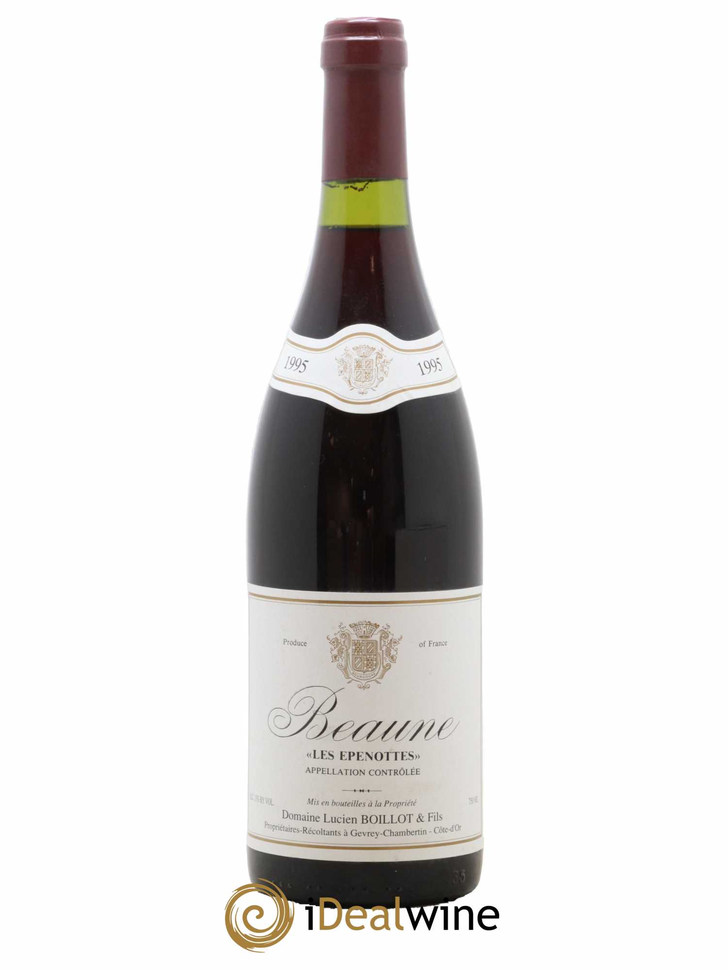 Beaune Les Epenottes Lucien Boillot 1995 - Posten von 1 Flasche - 0