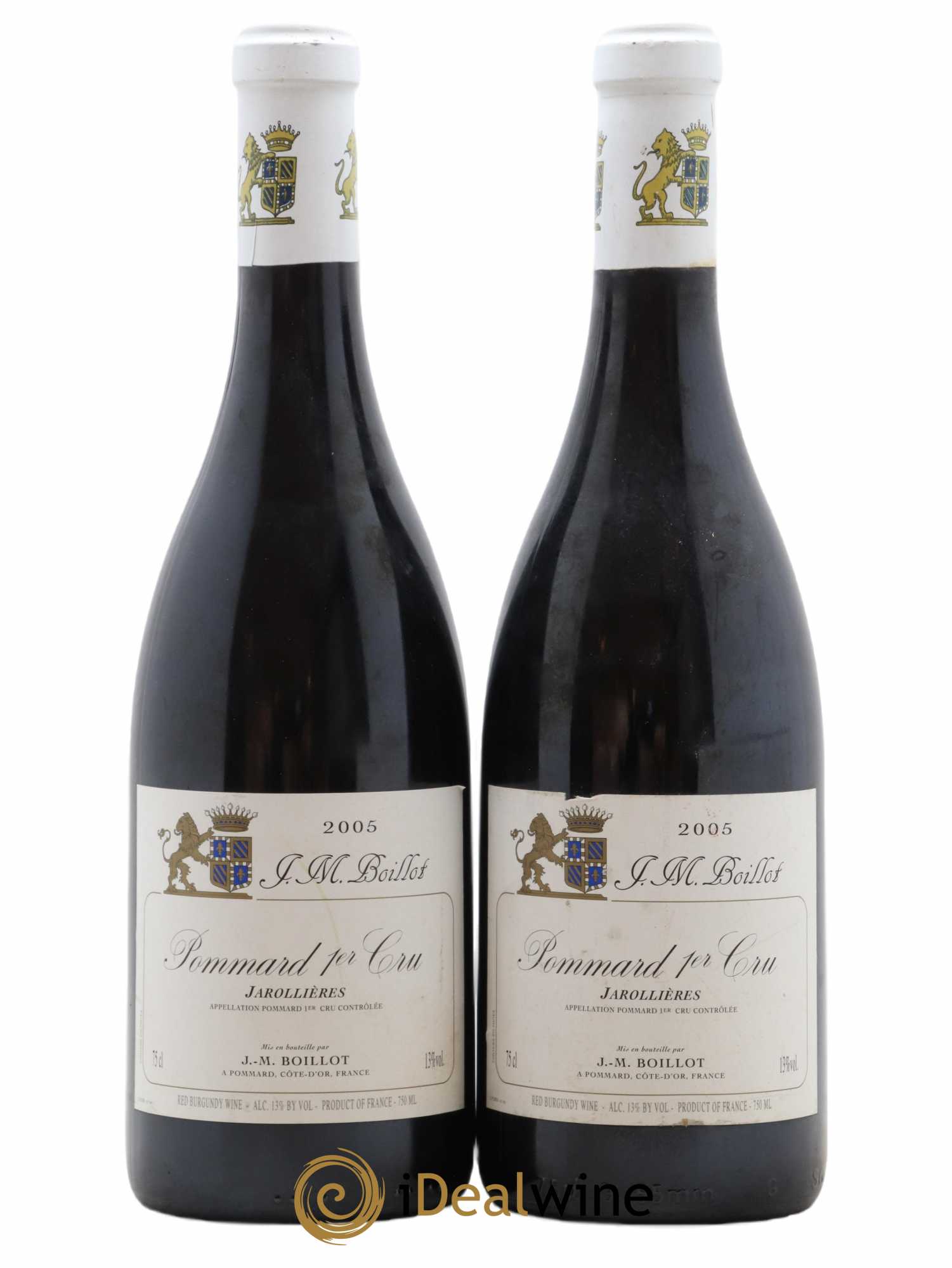 Pommard 1er Cru Jarollières Jean-Marc Boillot 2005 - Lot de 2 bouteilles - 0