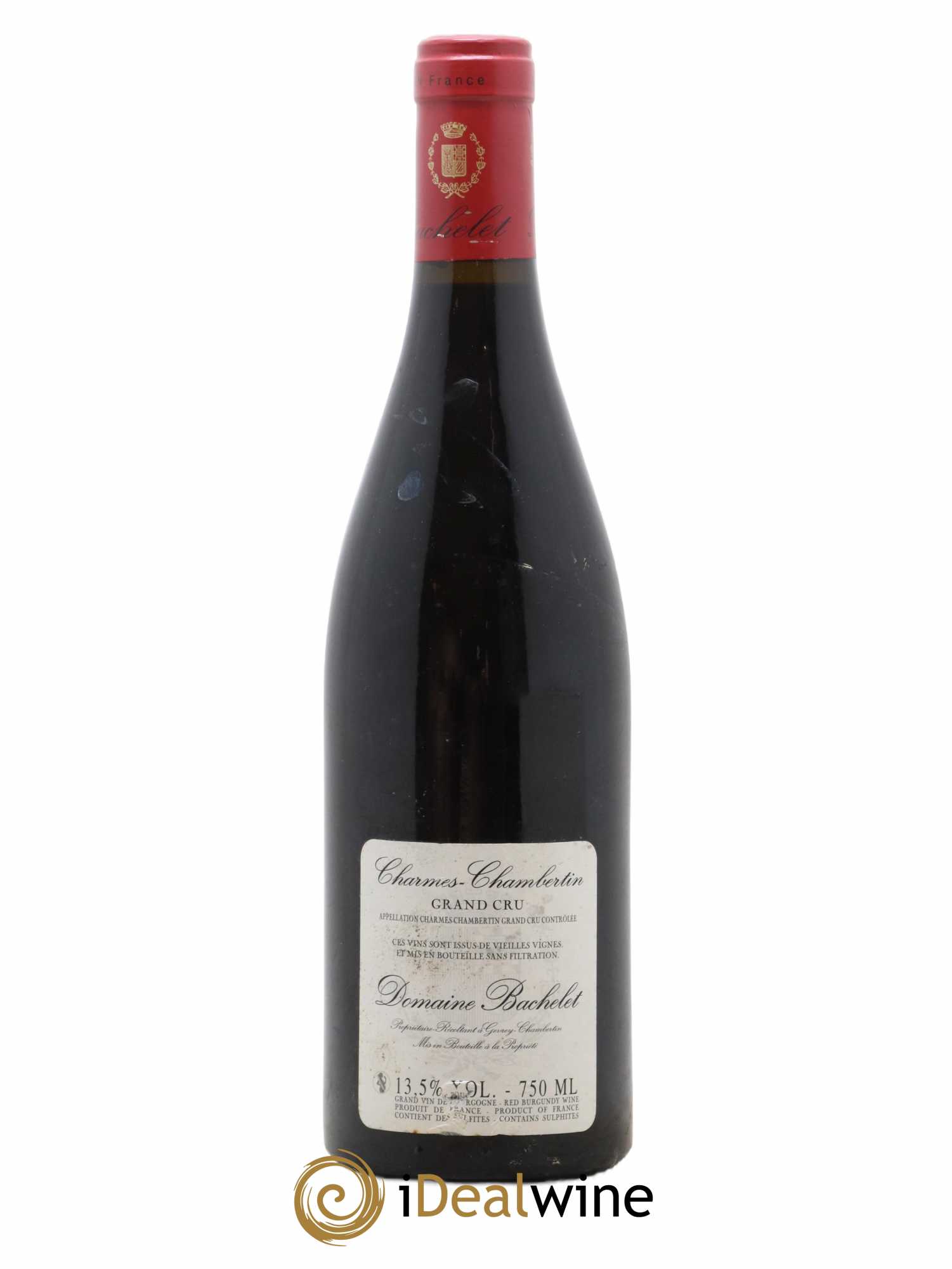 Charmes-Chambertin Grand Cru Vieilles Vignes Denis Bachelet (Domaine) 2006 - Lot of 1 bottle - 1